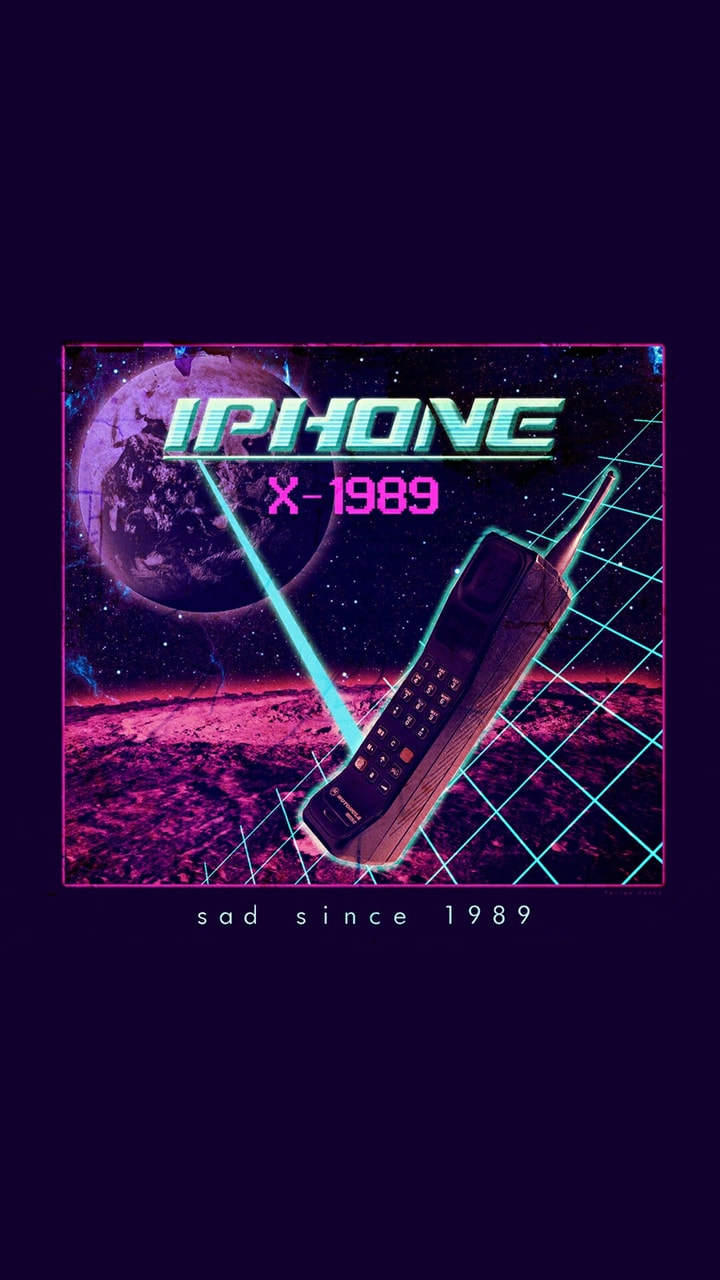 Vaporwave Iphone Background , HD Wallpaper & Backgrounds