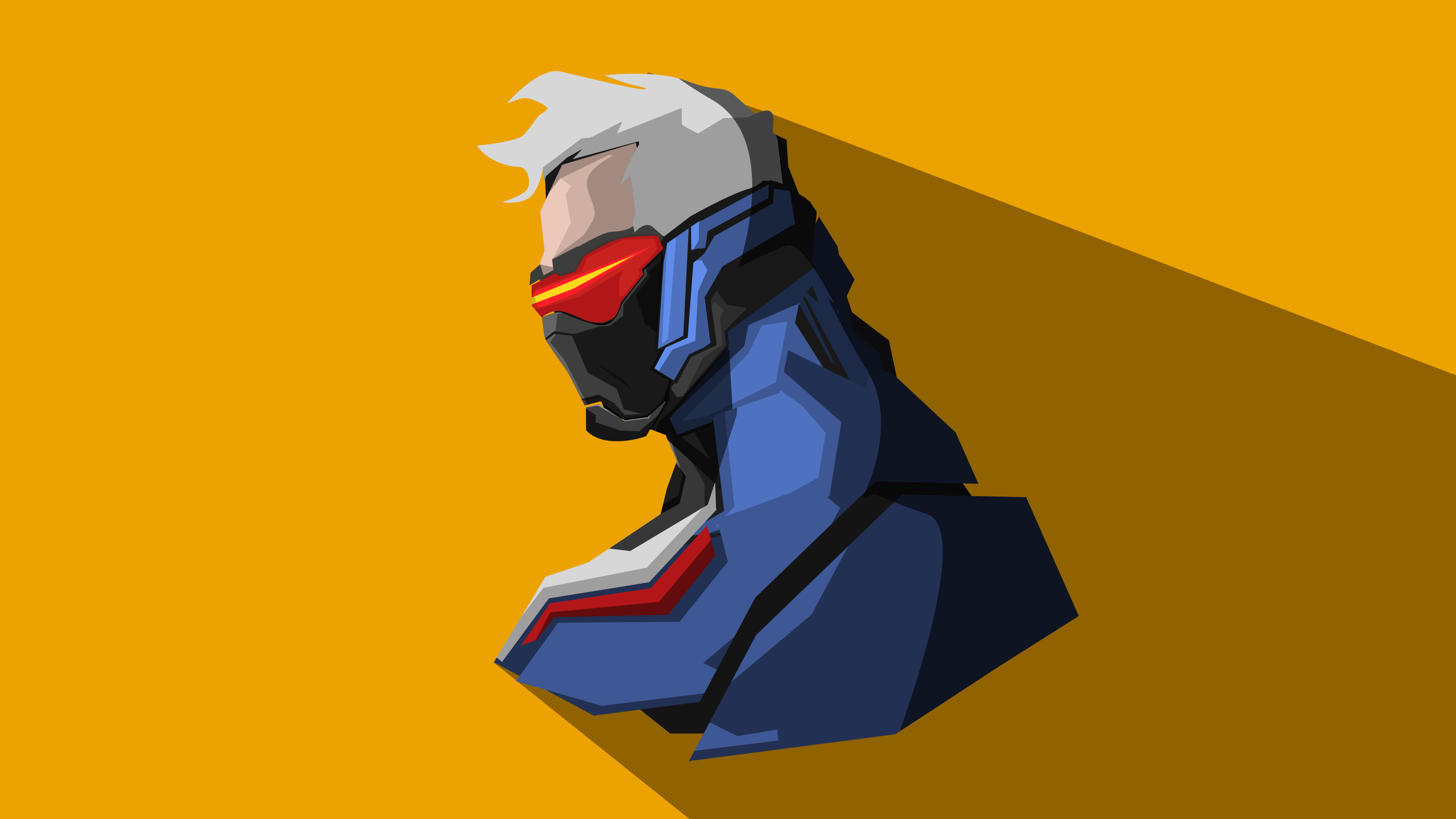 Soldier 76 Overwatch Art , HD Wallpaper & Backgrounds