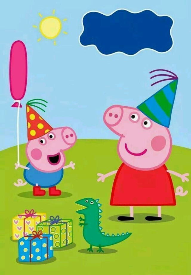 Peppa Pig My Birthday Party 2014 Dvd , HD Wallpaper & Backgrounds