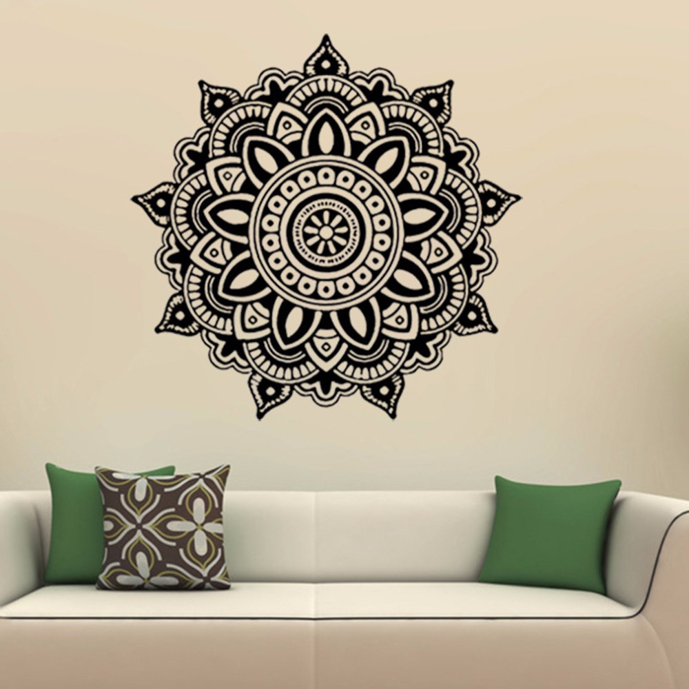 Mandala Wall Art Sticker , HD Wallpaper & Backgrounds