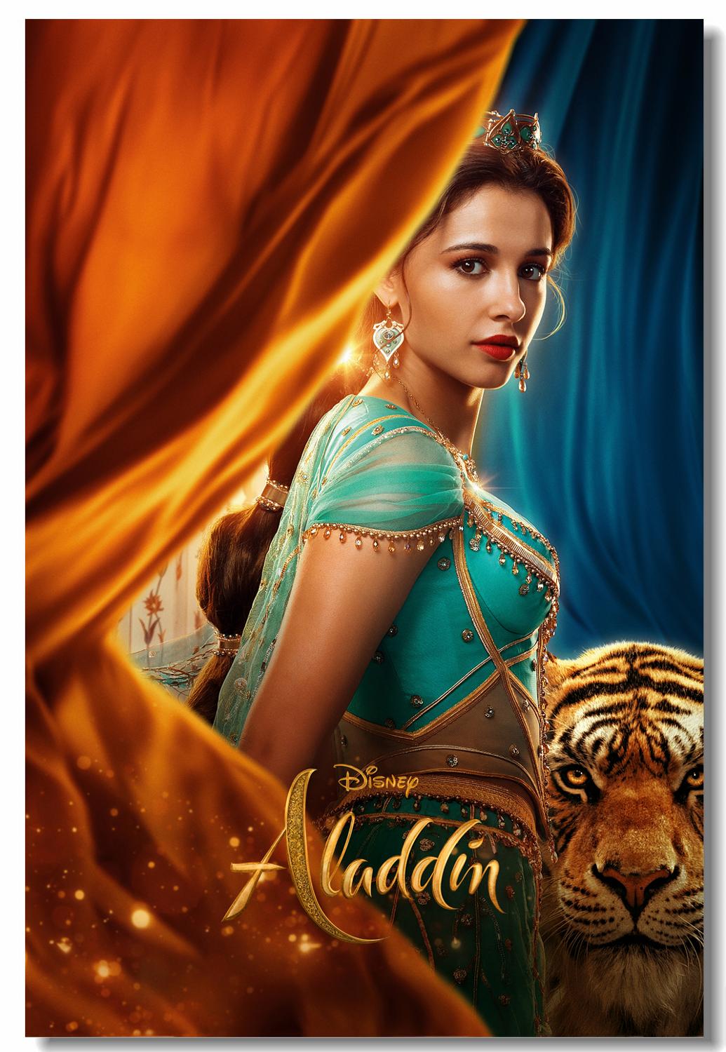 Aladdin 2019 Jasmine Poster , HD Wallpaper & Backgrounds