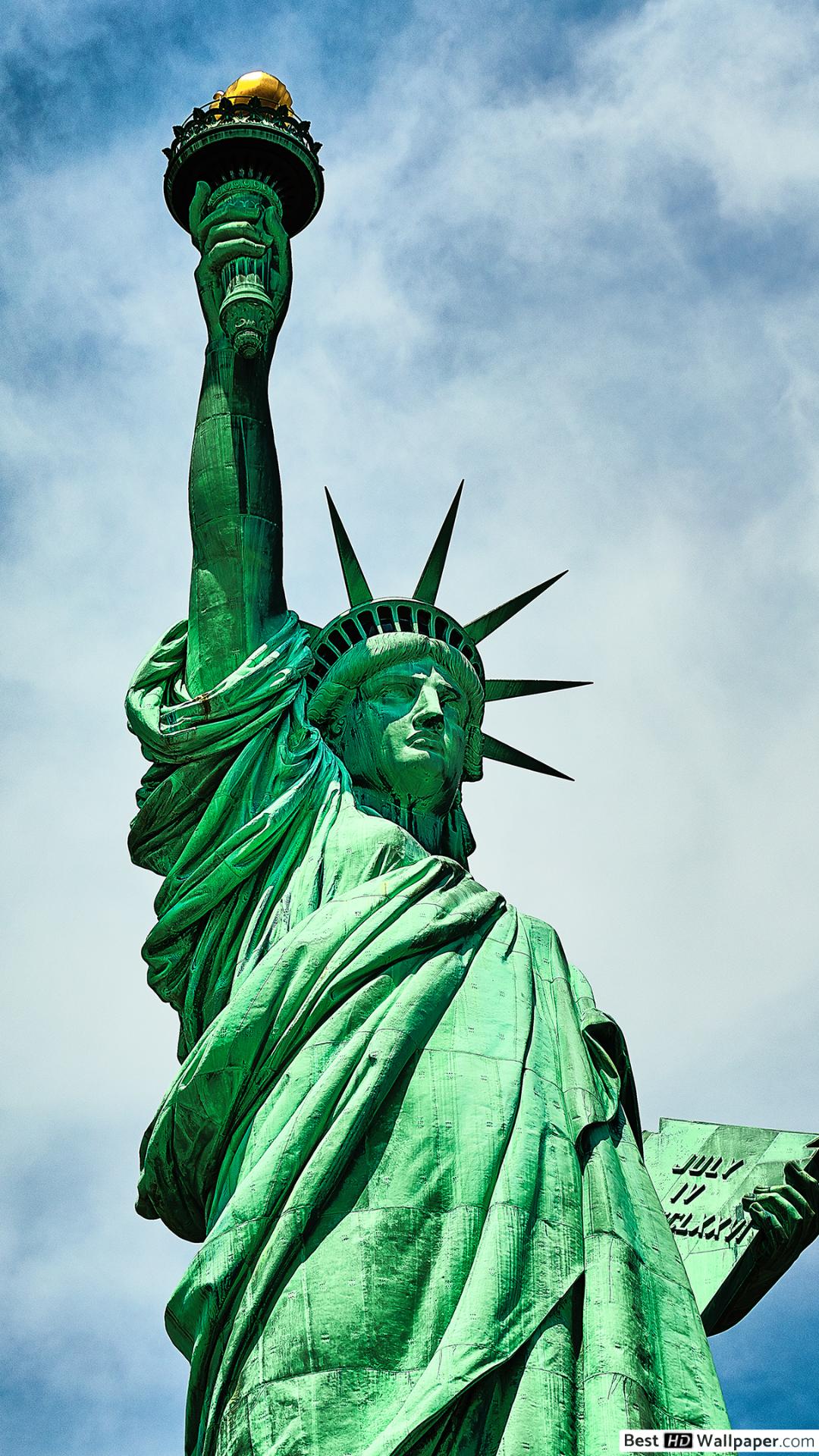 Statue Of Liberty Iphone , HD Wallpaper & Backgrounds