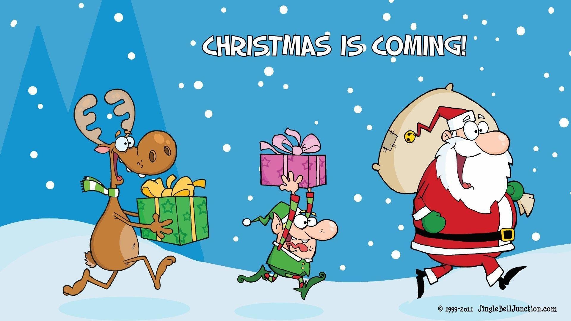 Christmas Jokes Wallpaper - Christmas Desktop Backgrounds Funny , HD Wallpaper & Backgrounds