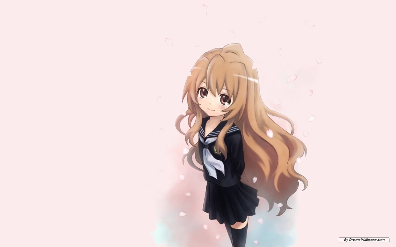 Free Cartoon Wallpaper - Taiga Toradora Png Hd , HD Wallpaper & Backgrounds