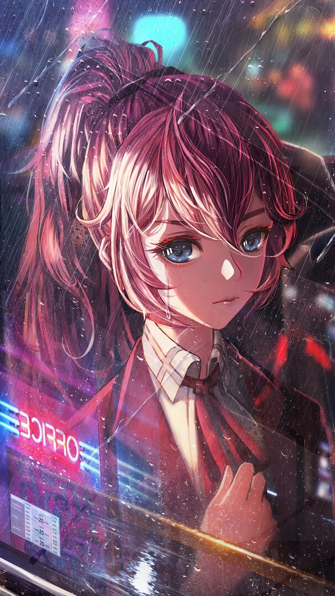 Wallpaper Anime Girl, Anime, Artist, Artwork, Digital - Anime Girl Wallpaper 4k , HD Wallpaper & Backgrounds