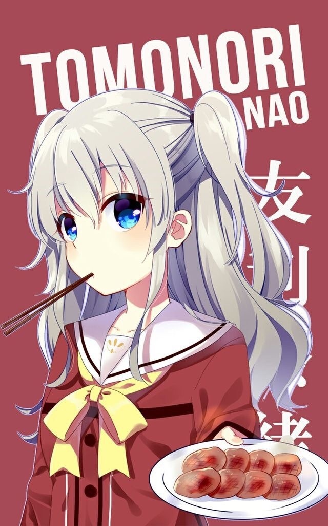 Anime, Charlotte, And Kawaii Image - Charlotte Anime Render , HD Wallpaper & Backgrounds