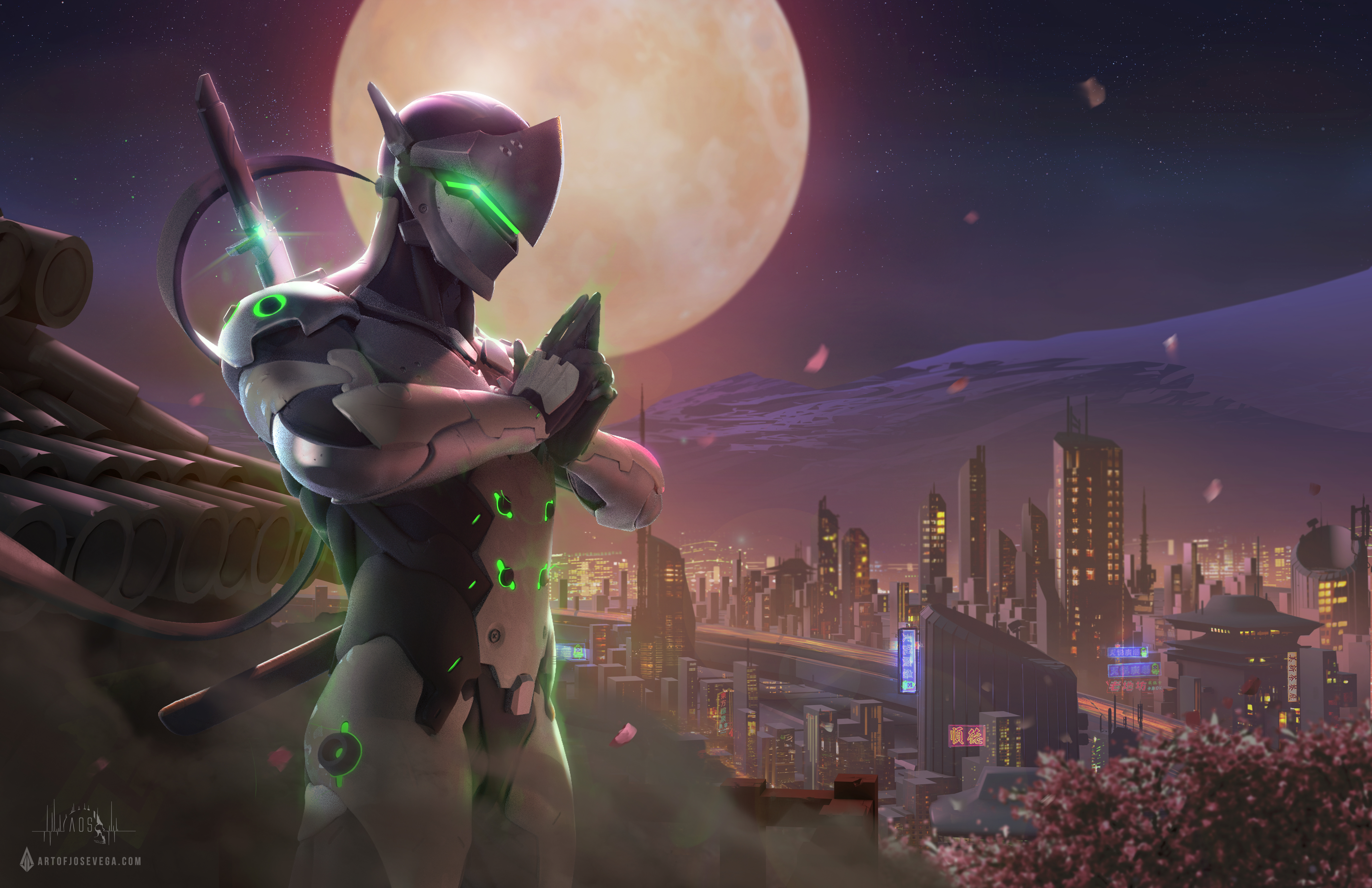 Genji Wallpaper 4k , HD Wallpaper & Backgrounds