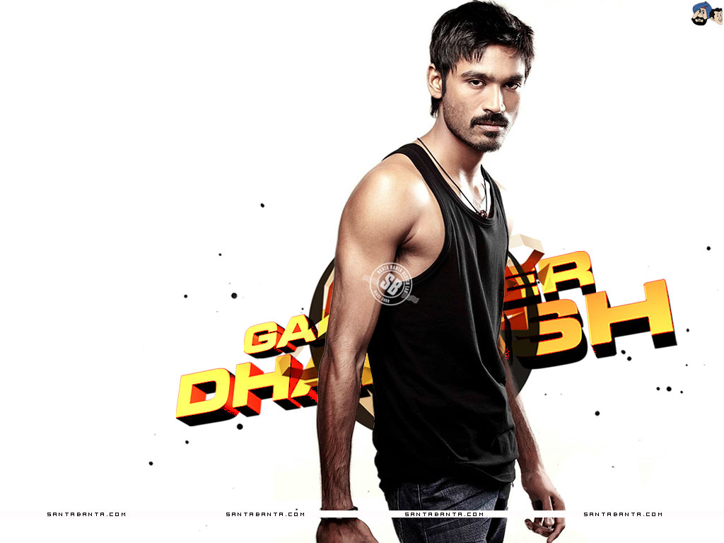 Dhanush Wallpaper - Dhanush Popular Indian Singer , HD Wallpaper & Backgrounds