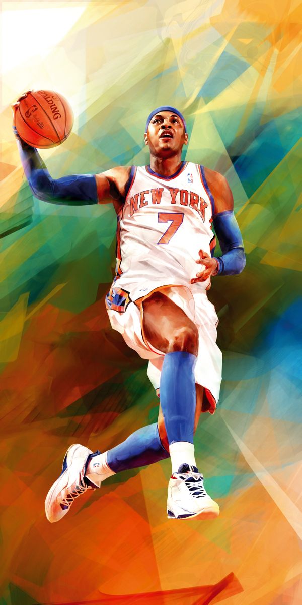 Carmelo Anthony Fan Art , HD Wallpaper & Backgrounds