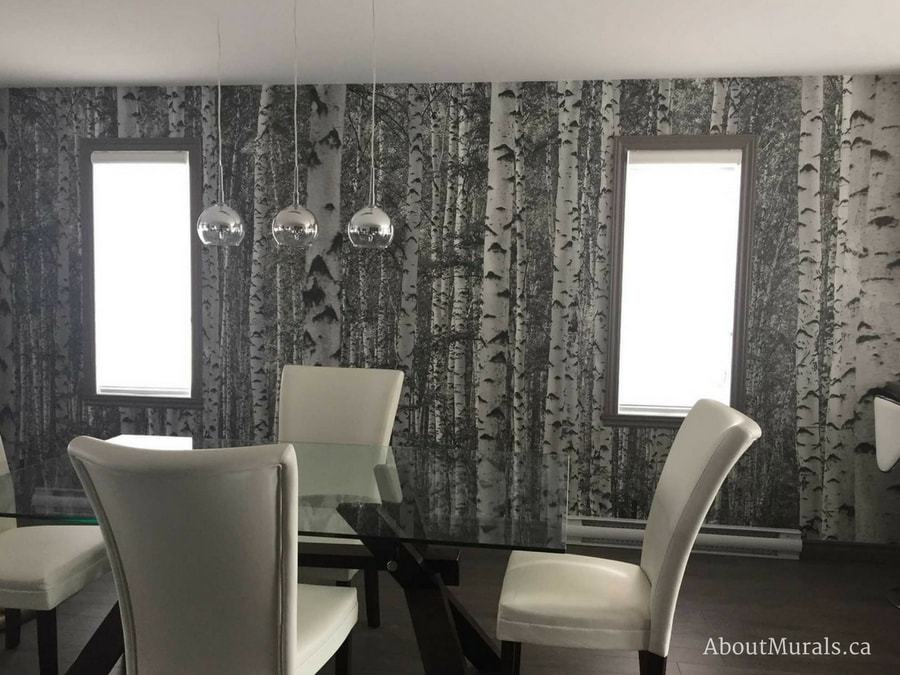 Tree Wallpaper Dining Room , HD Wallpaper & Backgrounds
