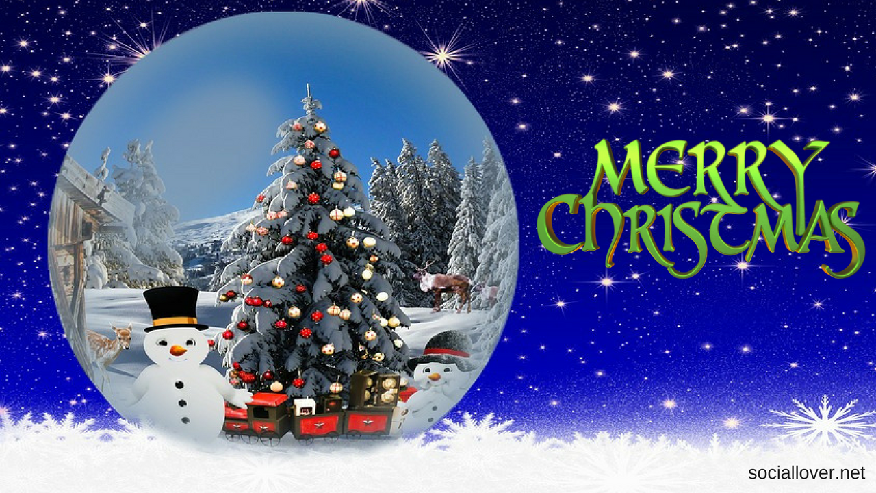 Beautiful Christmas Images - Merry Christmas Messages Gif , HD Wallpaper & Backgrounds