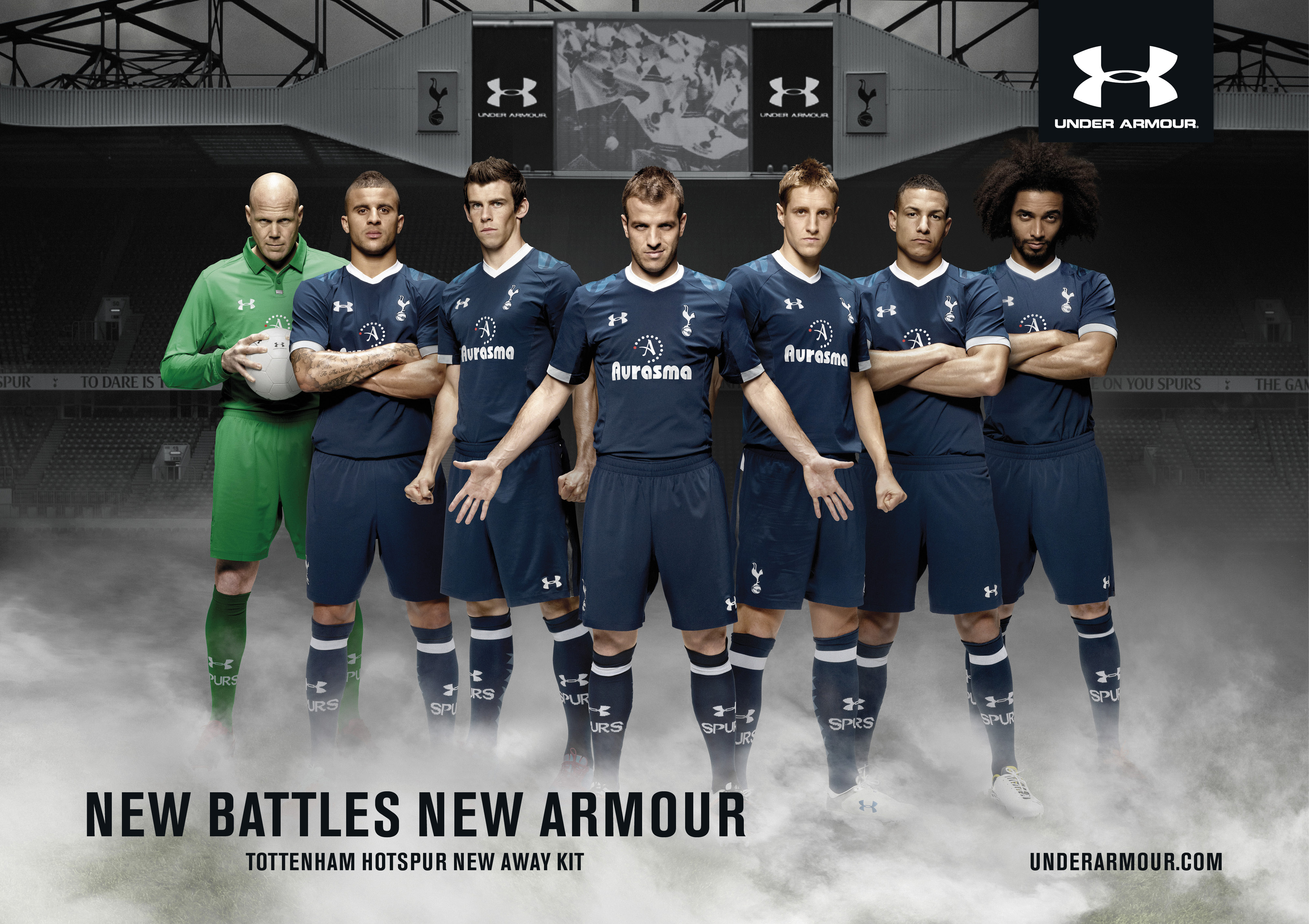 Tottenham Hotspur Under Armour Kit 2012 13 Wallpaper , HD Wallpaper & Backgrounds