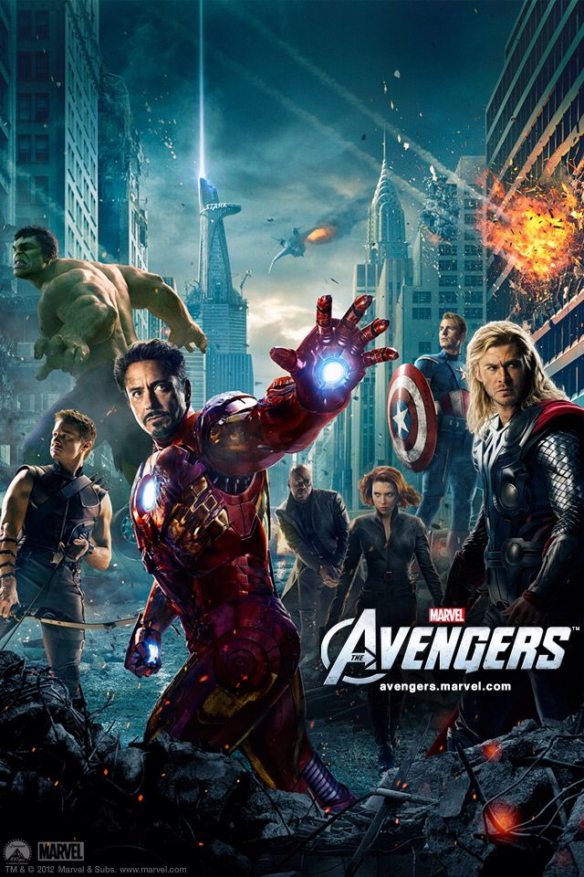 Avengers Iphone Wallpaper - Avengers Movie Poster , HD Wallpaper & Backgrounds