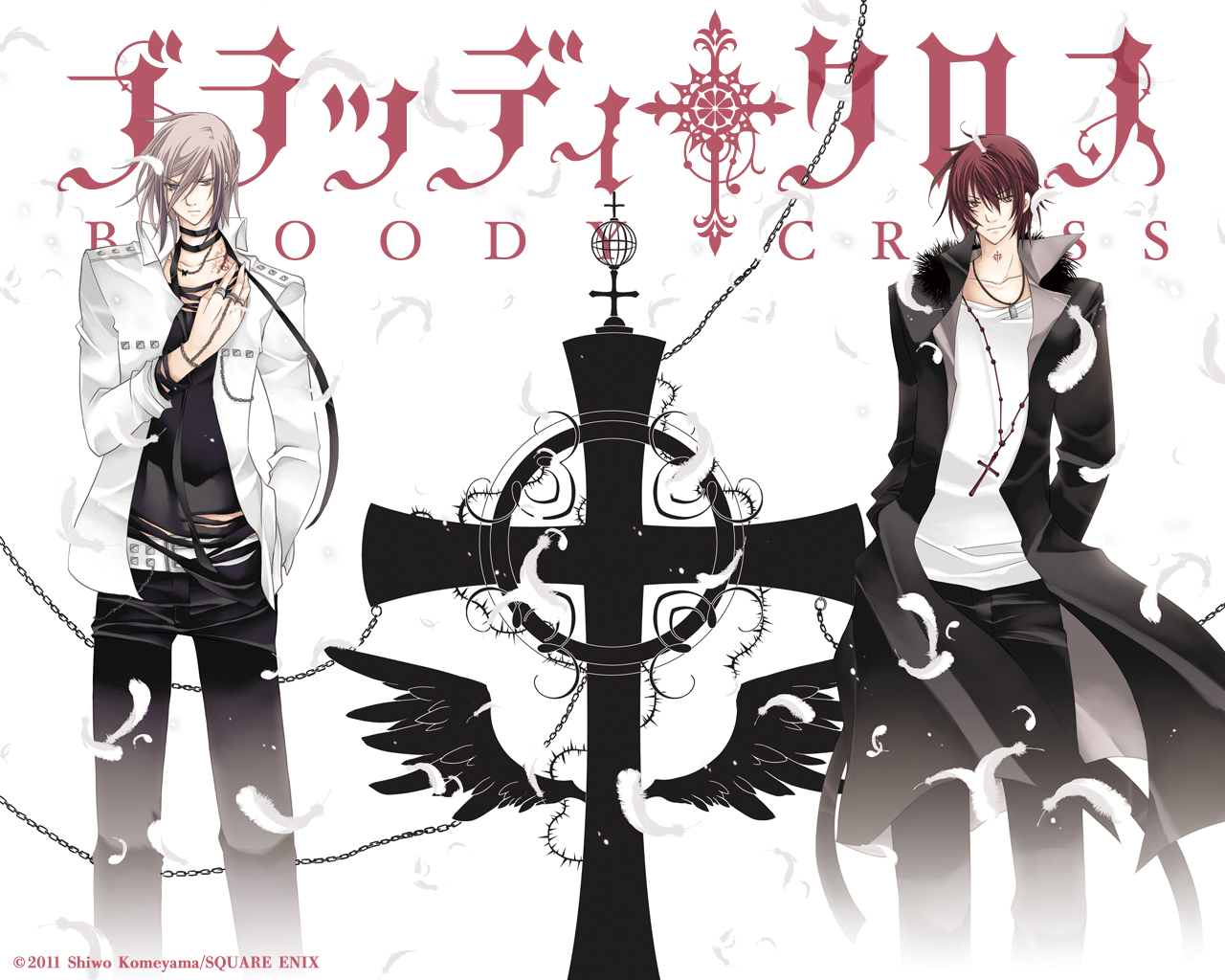 Hq Bloody Cross Wallpapers - Bloody Cross Anime , HD Wallpaper & Backgrounds