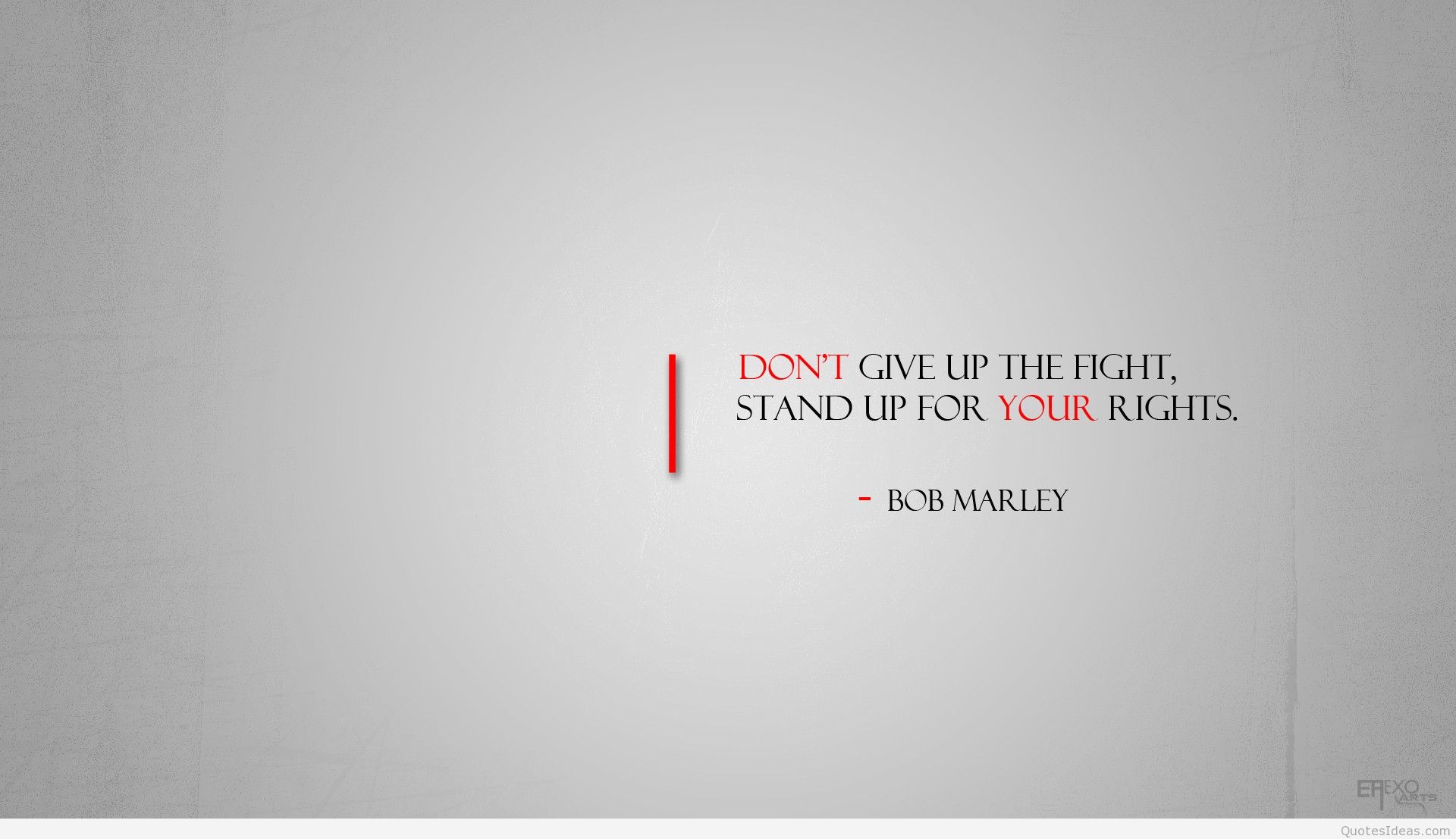 Bob Marley Quote With Hd Wallpaper - Carmine , HD Wallpaper & Backgrounds