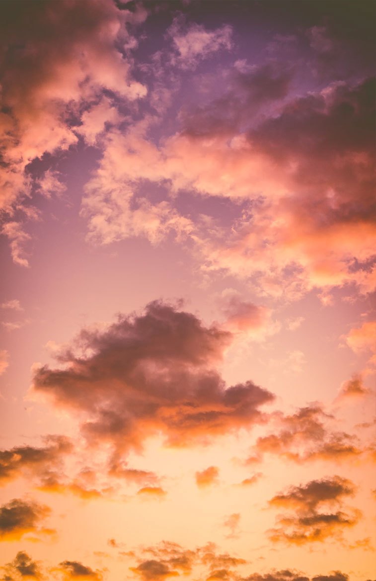 22 Awesome Cloud Iphone Wallpaper For Who Live In Cloud - Orange And Purple Sunset Palette , HD Wallpaper & Backgrounds