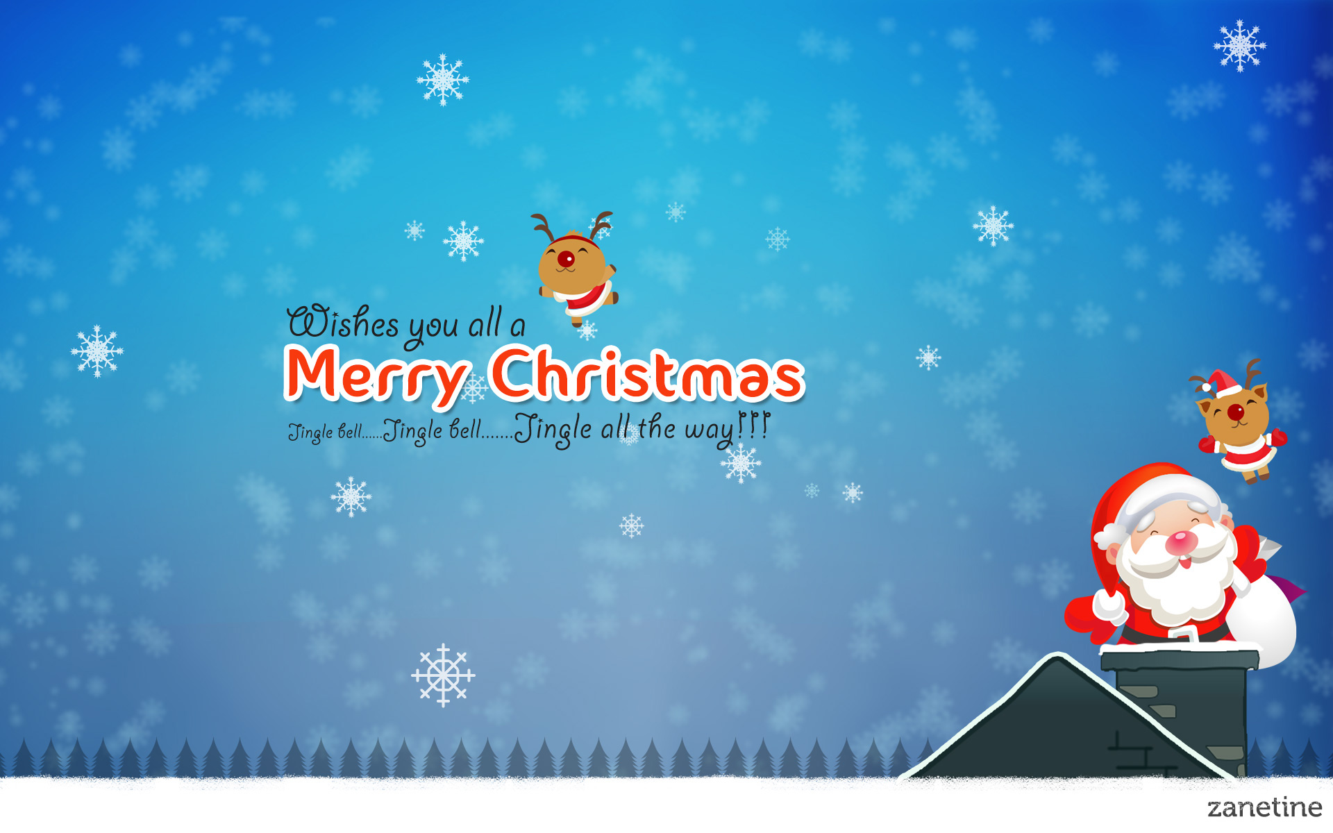 Merry Christmas Jingle Bells Wallpaper - Jingle Bell Merry Christmas , HD Wallpaper & Backgrounds