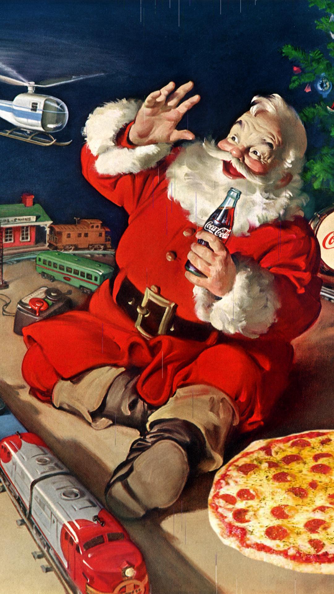 Coca Cola Santa Claus , HD Wallpaper & Backgrounds