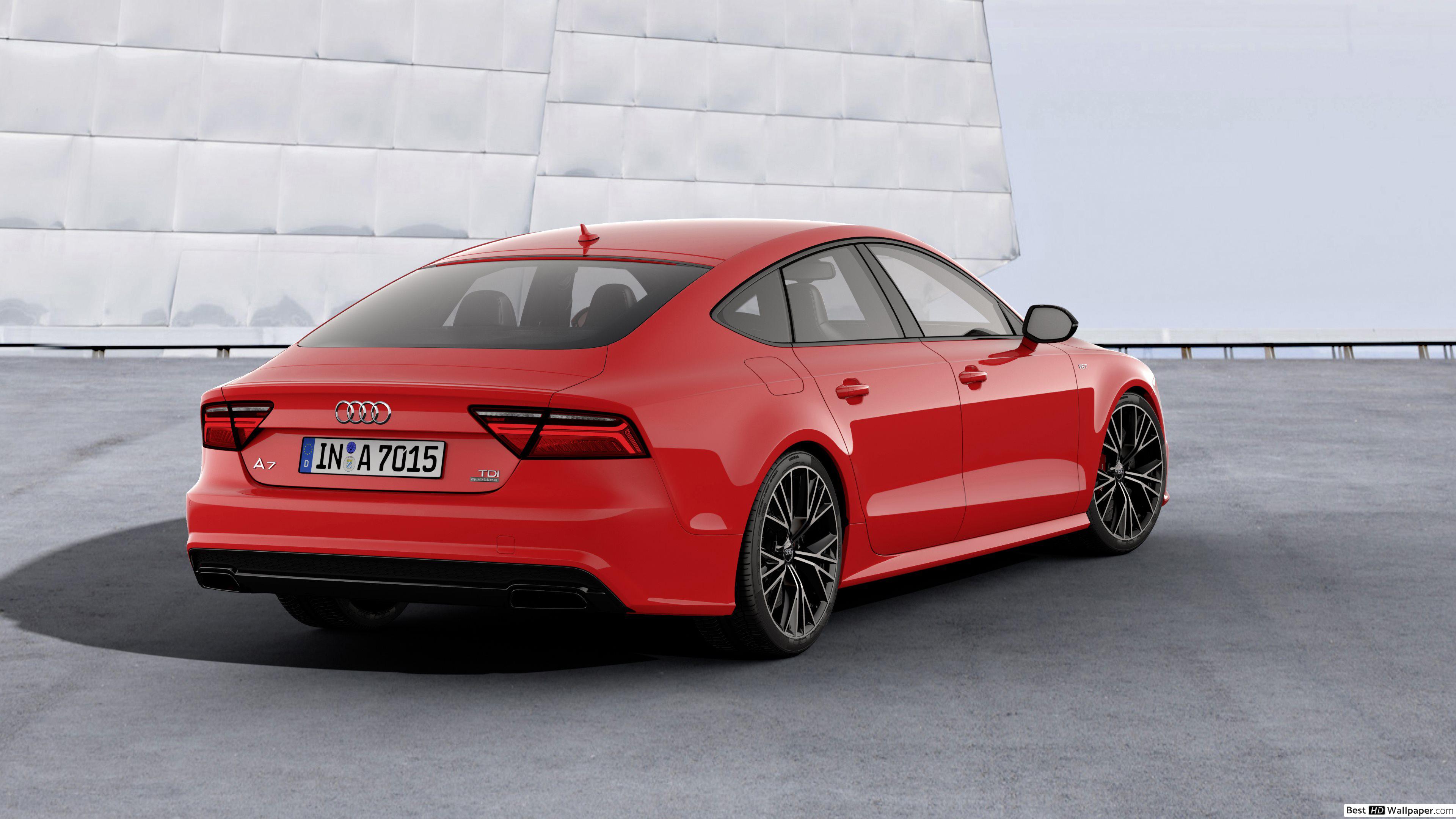 2013 Audi A7 Red , HD Wallpaper & Backgrounds