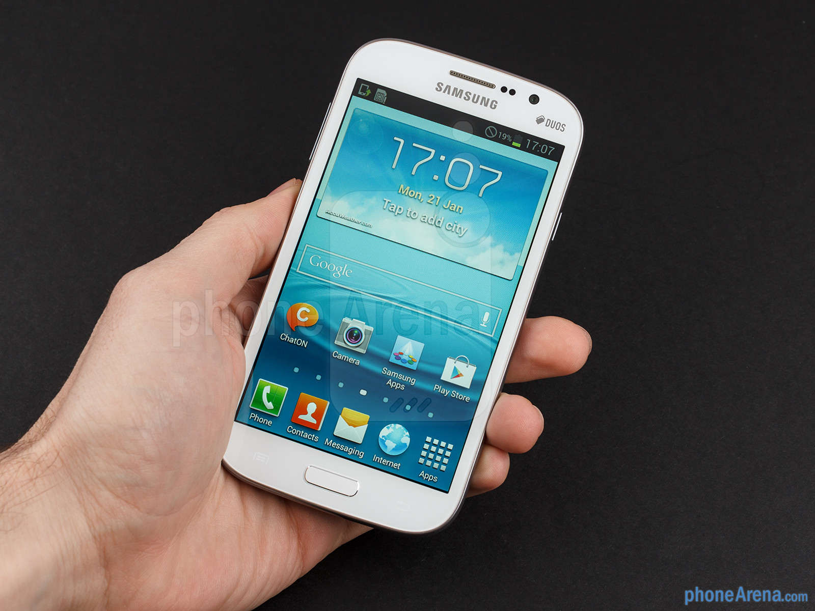 The Samsung Galaxy Grand Duos Looks Like A Larger S - Samsung Ss Grand Duos , HD Wallpaper & Backgrounds