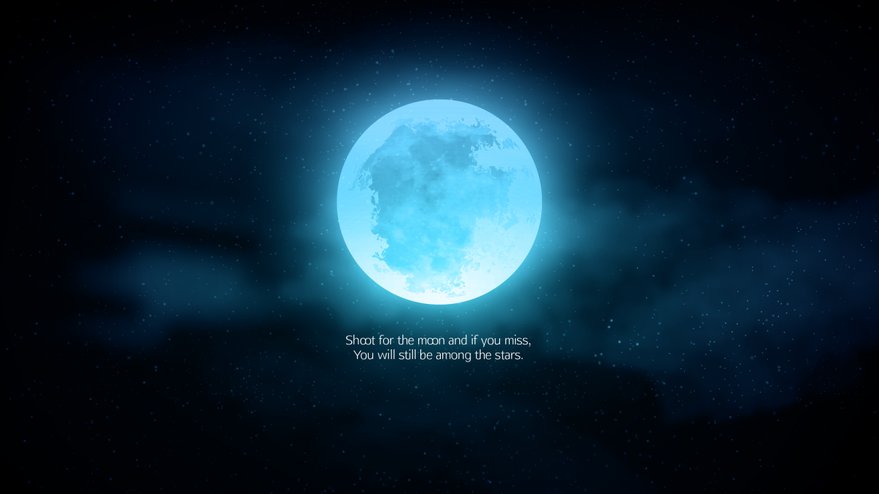 Inspirational Moon Quotes , HD Wallpaper & Backgrounds