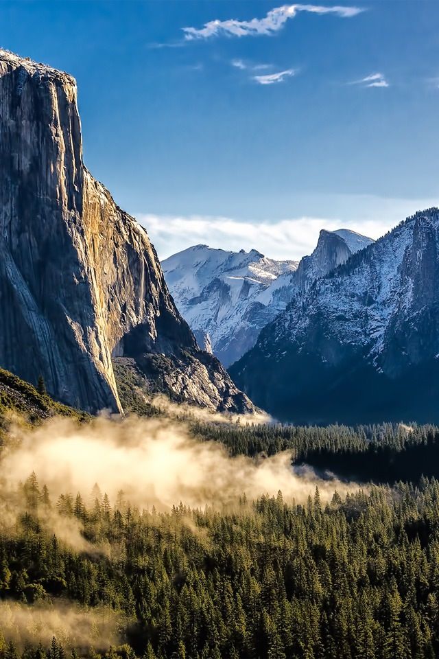 Yosemite National Park Mountain Iphone Wallpaper - Yosemite National Park Iphone , HD Wallpaper & Backgrounds