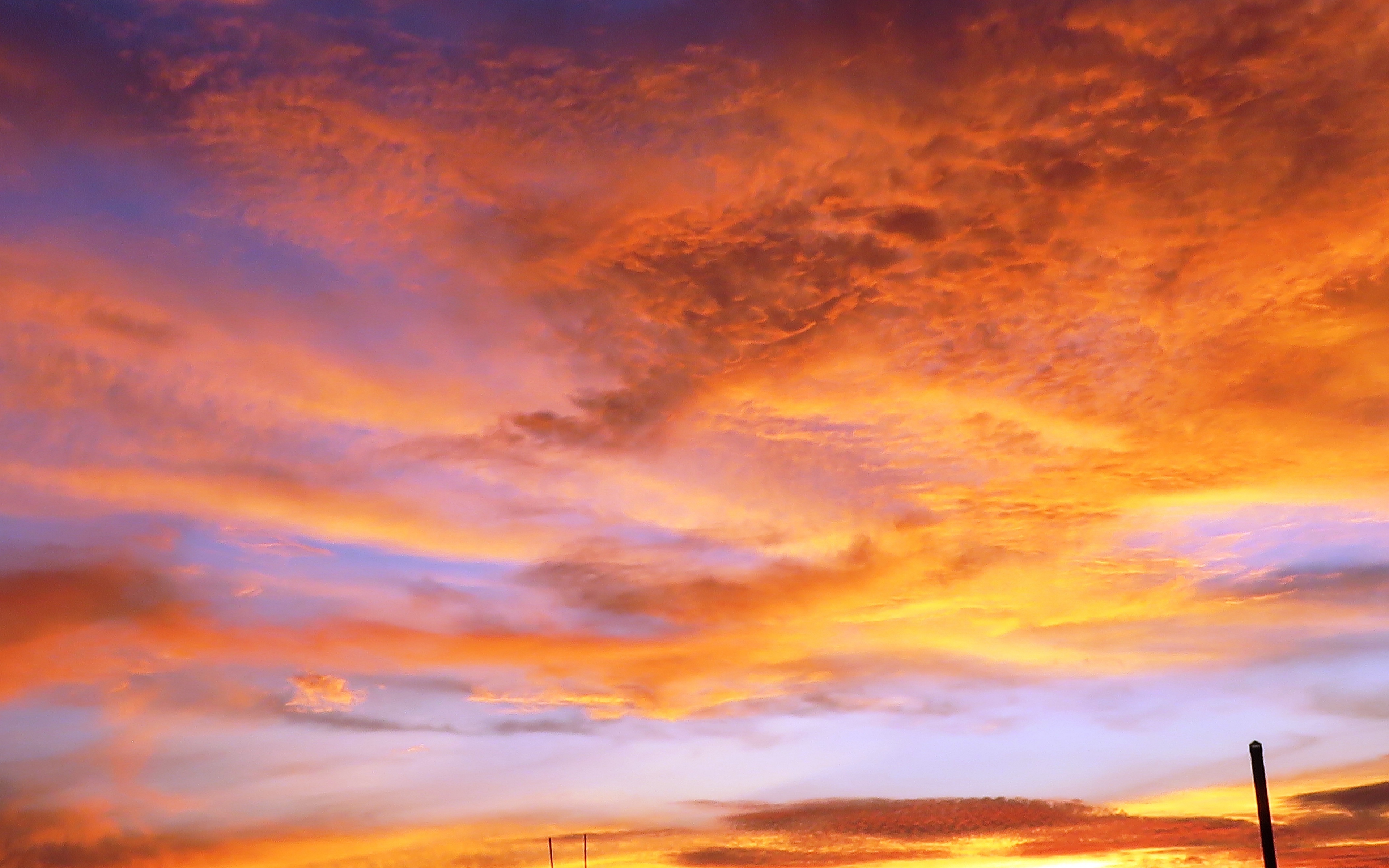 Wallpaper Sky, Sunset, Clouds - Sky Air Sunset Clouds , HD Wallpaper & Backgrounds