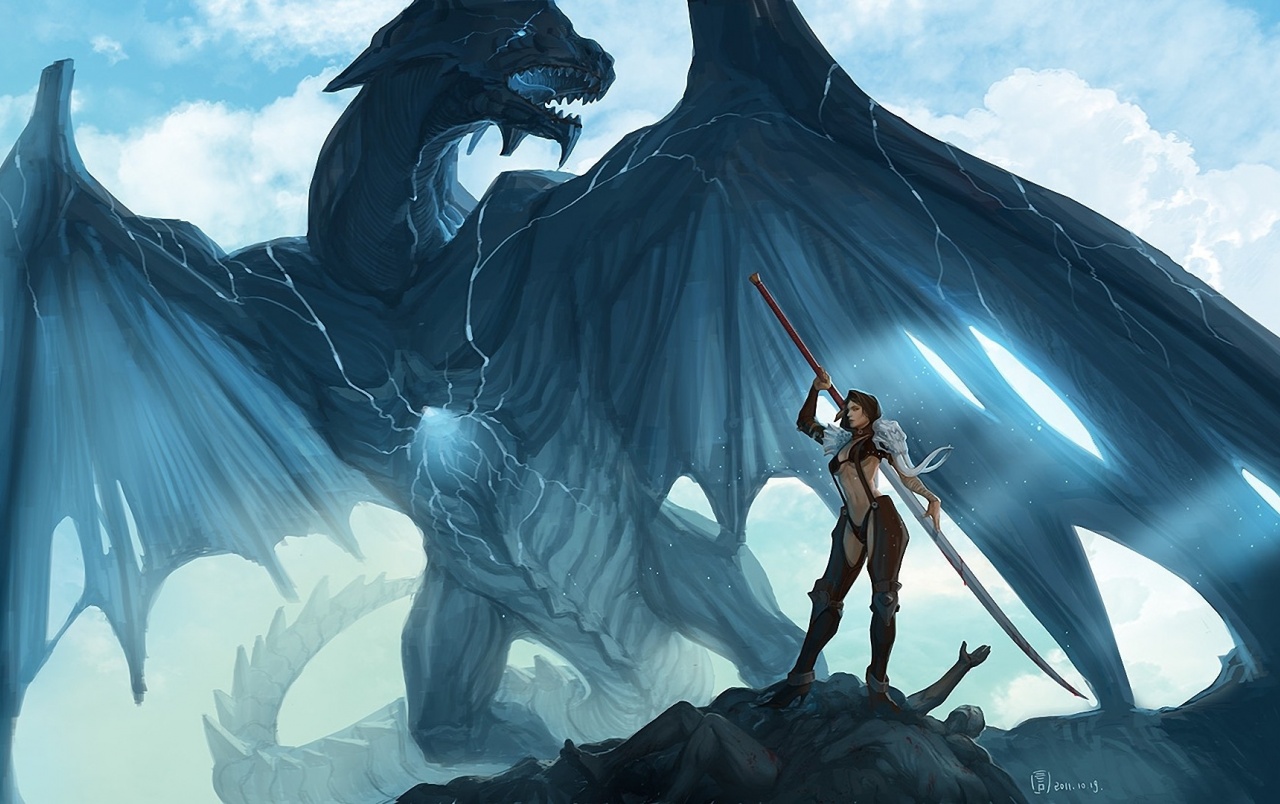 Fantasy Dragon Wallpapers - Fantasy Wallpaper Dragon , HD Wallpaper & Backgrounds