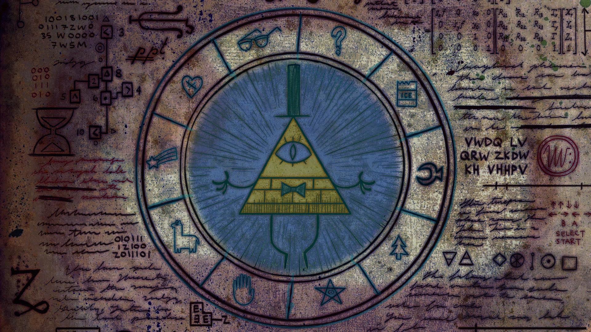 Bill Cipher Wallpapers Card From User Annamary123 In - Gravity Falls Decoracion Cumpleaños , HD Wallpaper & Backgrounds