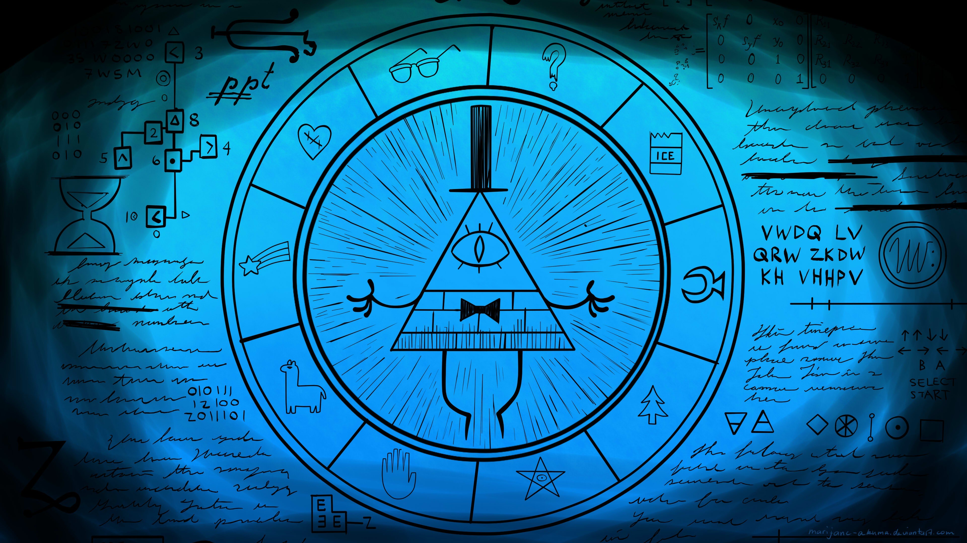 Bill Cipher Wallpaper 183 ① Download Free Awesome Full - Gravity Falls Wallpapers Hd , HD Wallpaper & Backgrounds