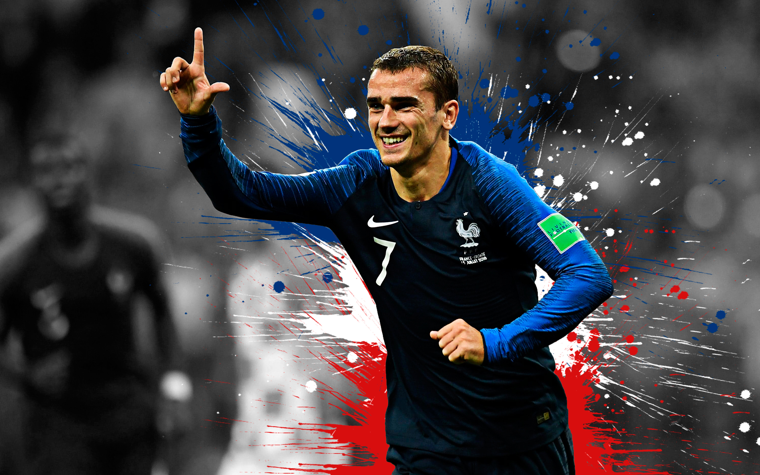 Antoine Griezmann - France - 2018 World Cup Griezmann , HD Wallpaper & Backgrounds