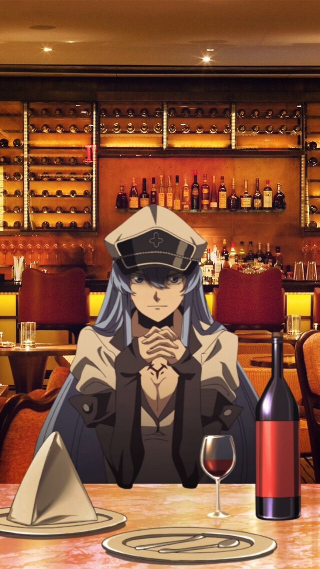 #esdeath #restaurant #anime #animegirl #animewallpaper - Akame Ga Kill! , HD Wallpaper & Backgrounds