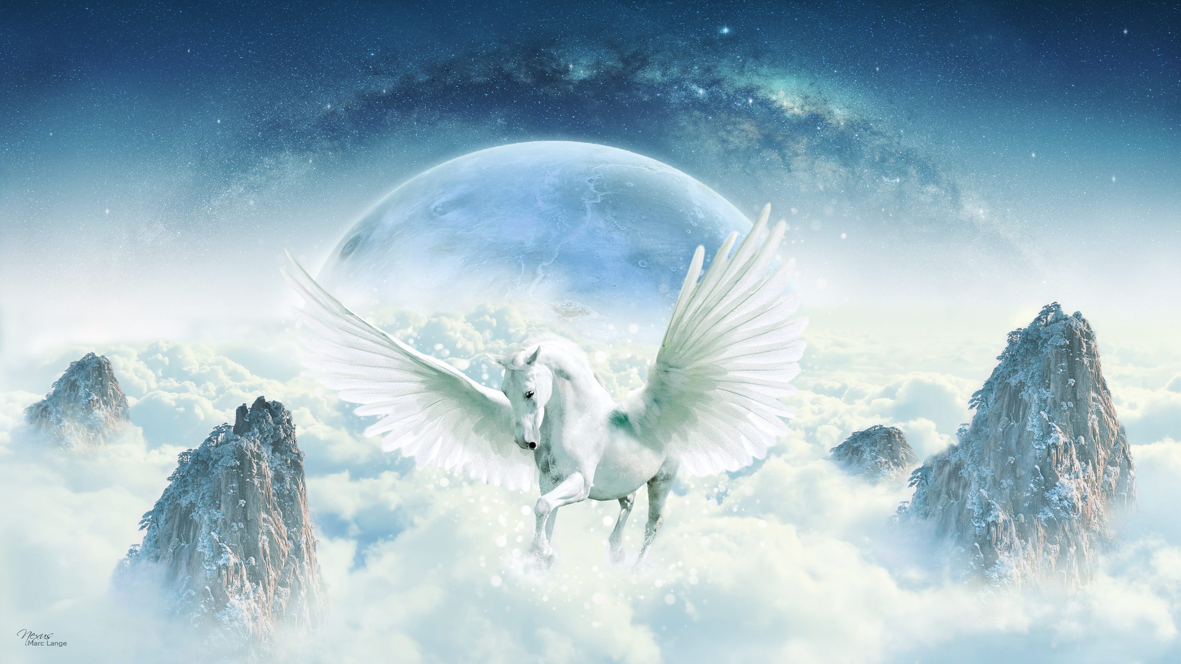 Amazing Unicorn Wallpaper - Unicorn 4k , HD Wallpaper & Backgrounds