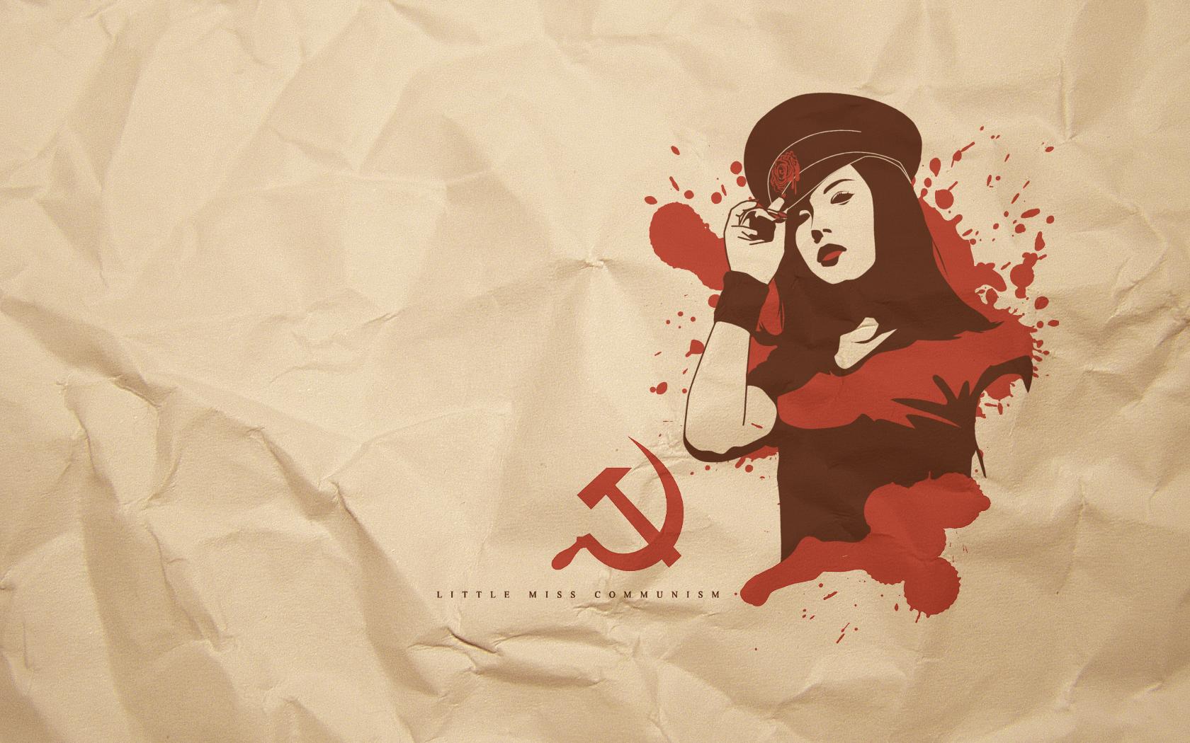 Communism - Hammer And Sickle Blood , HD Wallpaper & Backgrounds