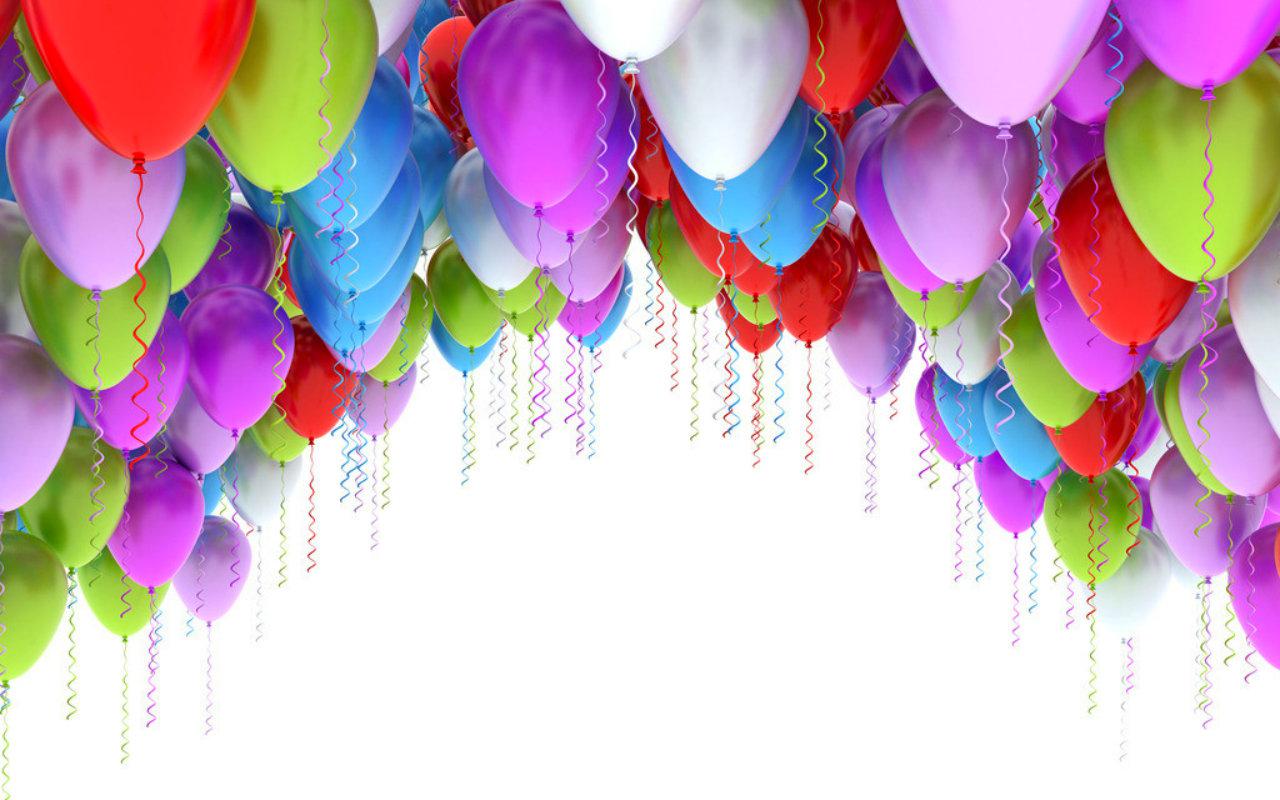 Balloons Background High Resolution , HD Wallpaper & Backgrounds