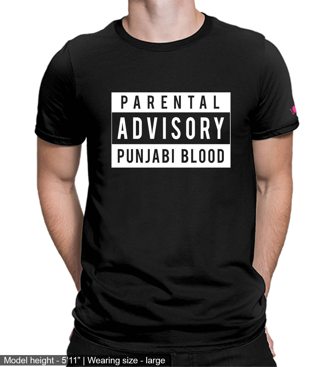 Parental Advisory Punjabi Blood Graphic Printed Tshirt - Best Sellers T Shirt , HD Wallpaper & Backgrounds
