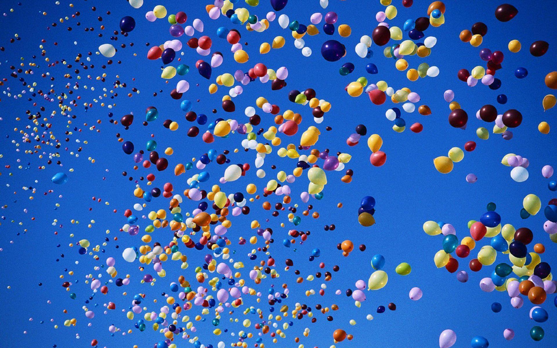 Balloon Wallpaper - Desktop Wallpaper Balloon , HD Wallpaper & Backgrounds