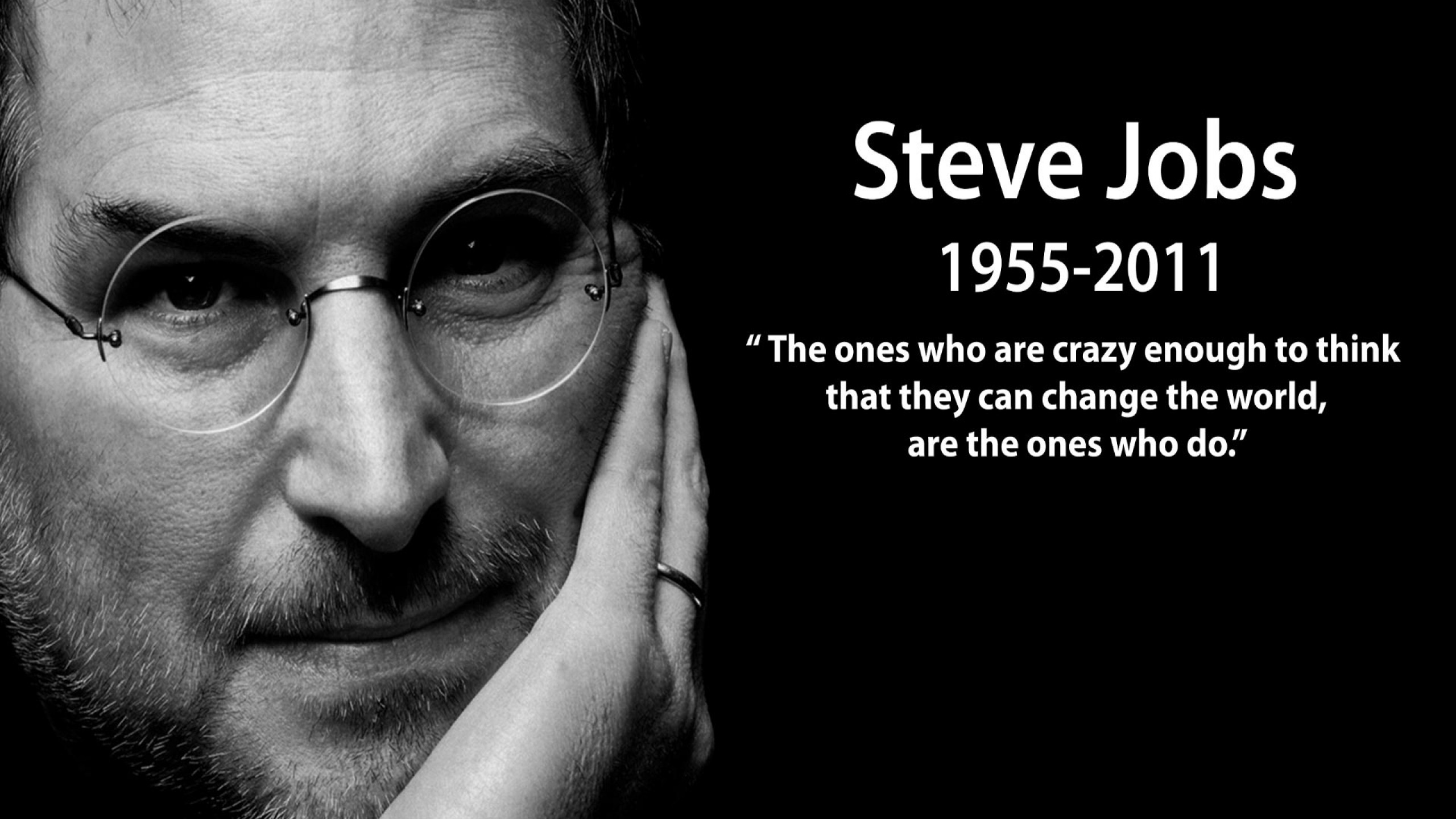Description Motivation Inscriptions Steve Jobs Wallpaper - Steve Jobs , HD Wallpaper & Backgrounds