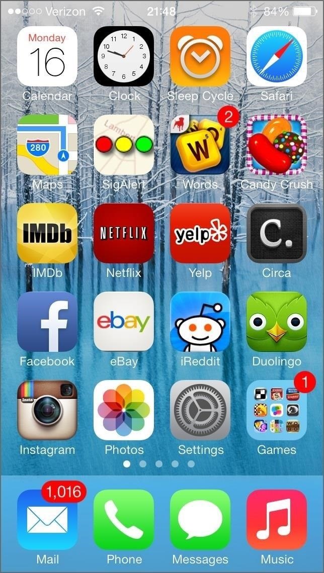 How To Get Black Text On The Home Screen - Black Iphone Home Screen , HD Wallpaper & Backgrounds