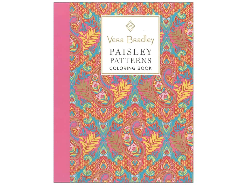 Vera Bradley Paisley Patterns Coloring Book - Paisley , HD Wallpaper & Backgrounds