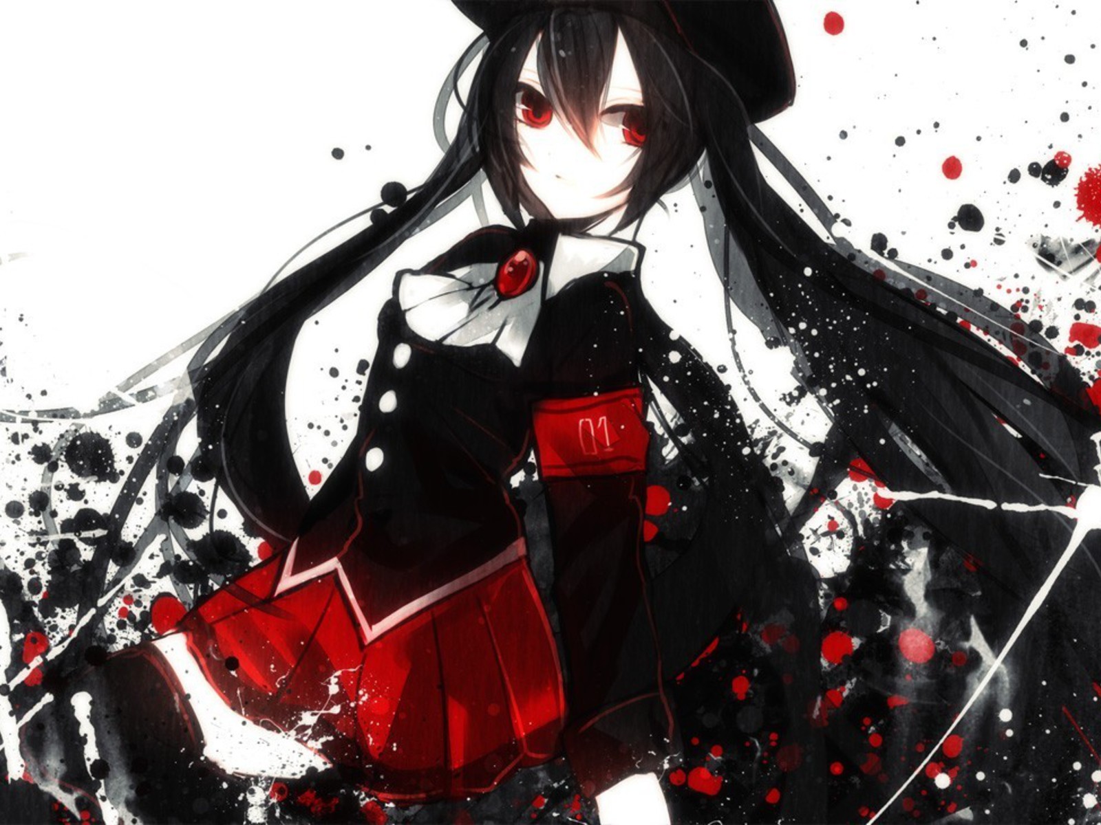 Wallpaper Resolutions Female Demon Maid Anime 265180 Hd