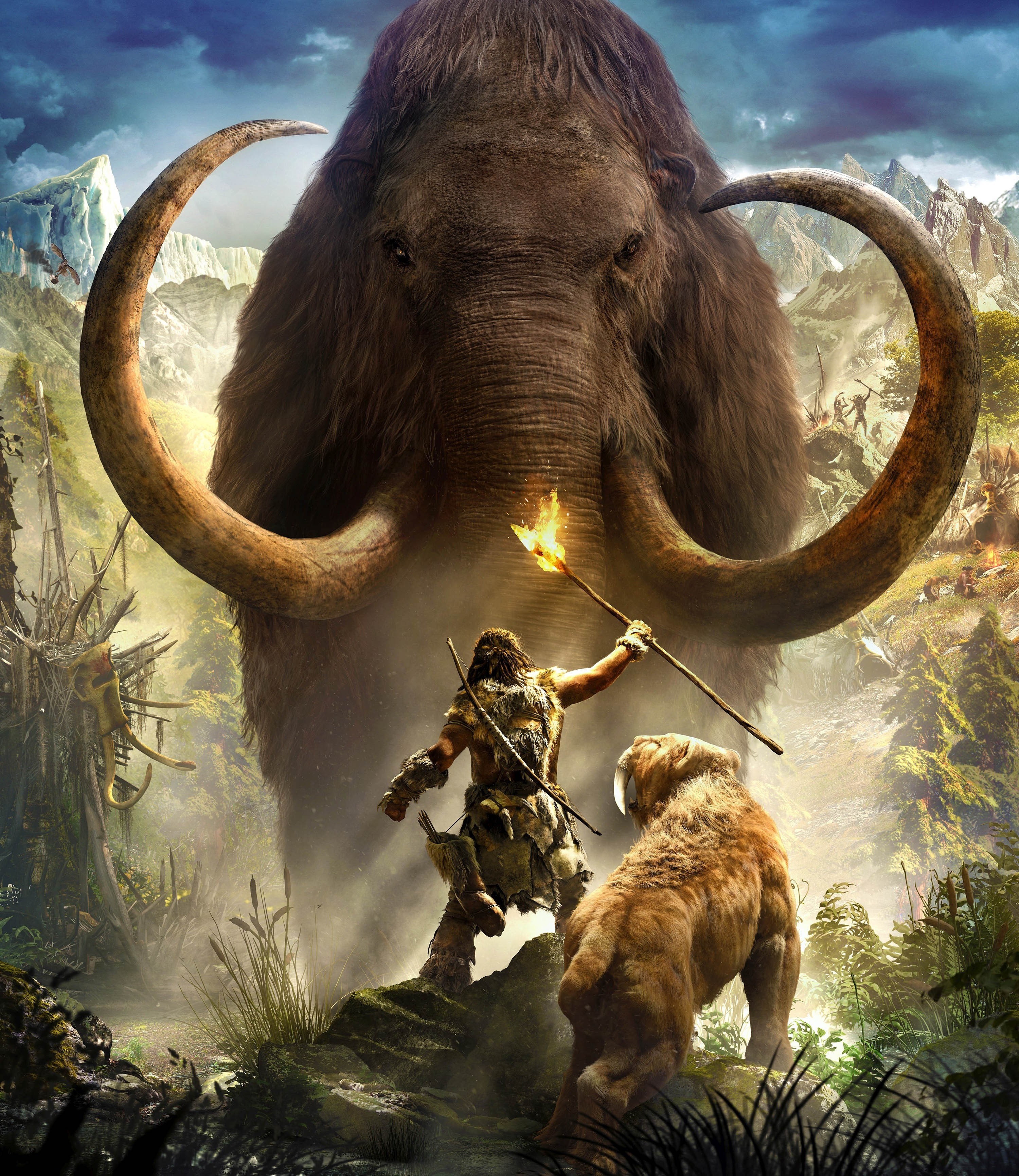 Far Cry Primal, Artwork, Video Games Wallpapers Hd - Far Cry Primal Mobile , HD Wallpaper & Backgrounds