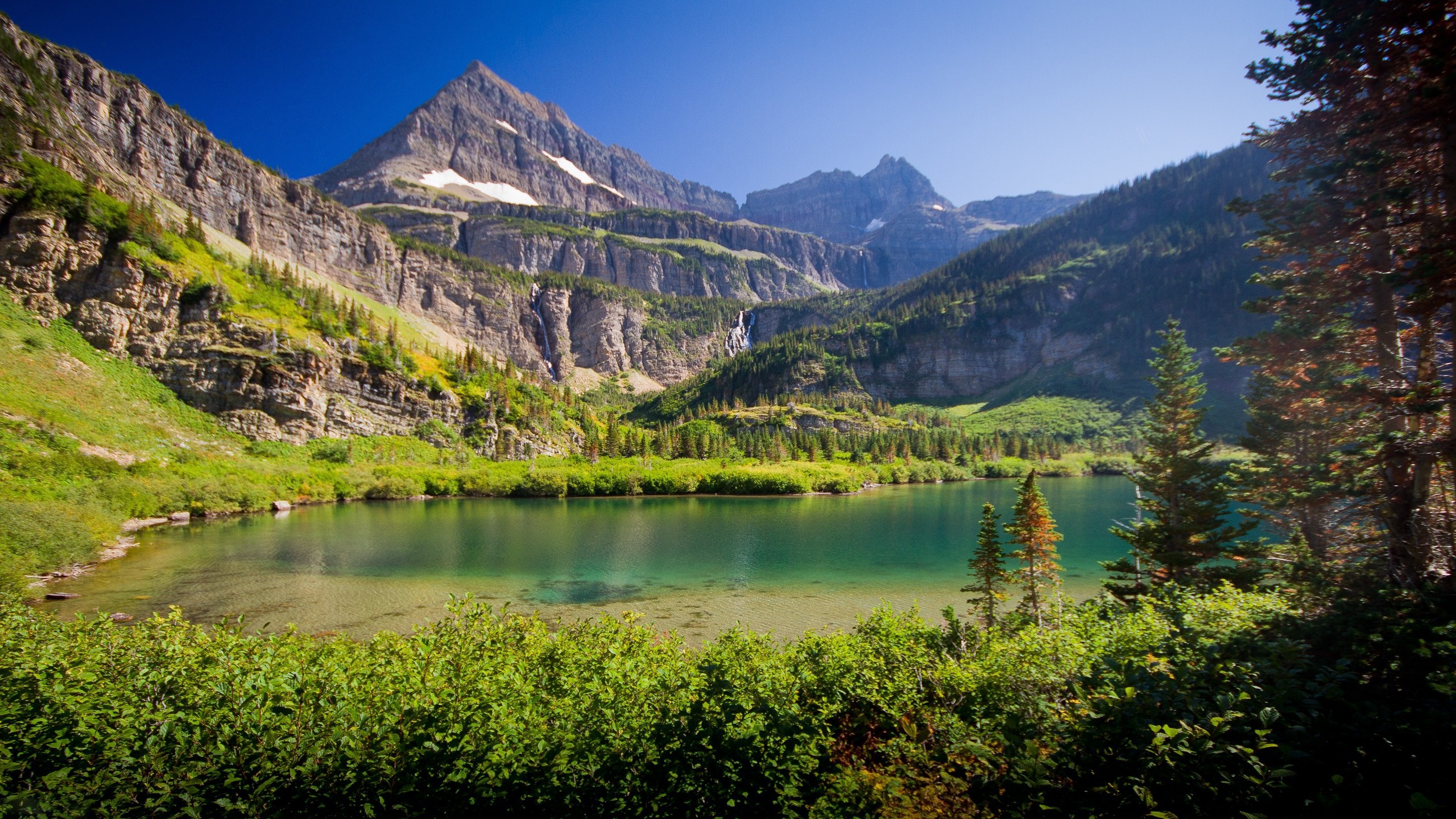 Nature, Lake, Mountain, Canada Wallpapers Hd / Desktop - Canada Nature Wallpaper Hd , HD Wallpaper & Backgrounds