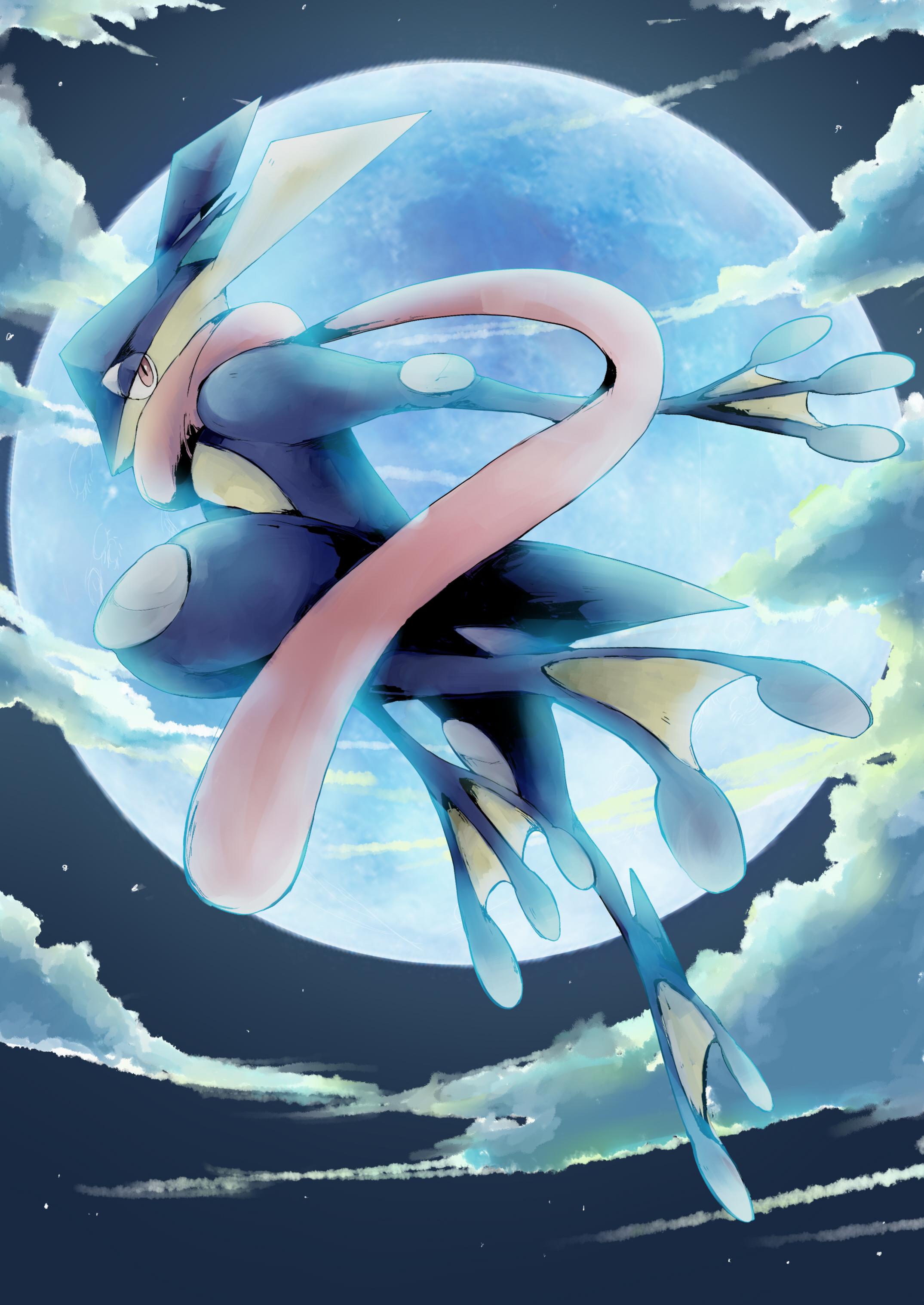 Zerochan Wallpaper - Pokemon Greninja Fanart , HD Wallpaper & Backgrounds