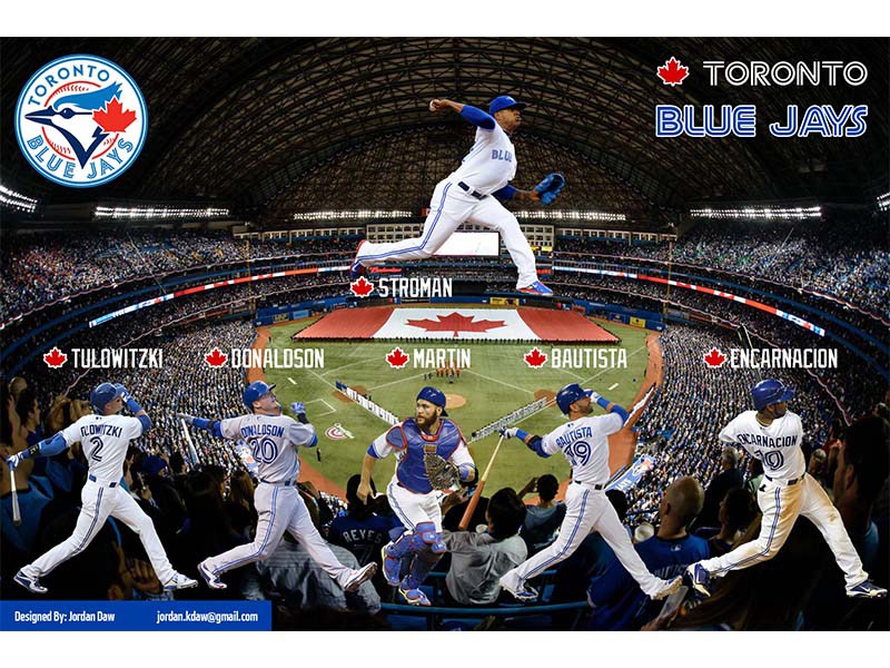 Blue Jays Wallpaper 2016 - Toronto Blue Jays New , HD Wallpaper & Backgrounds