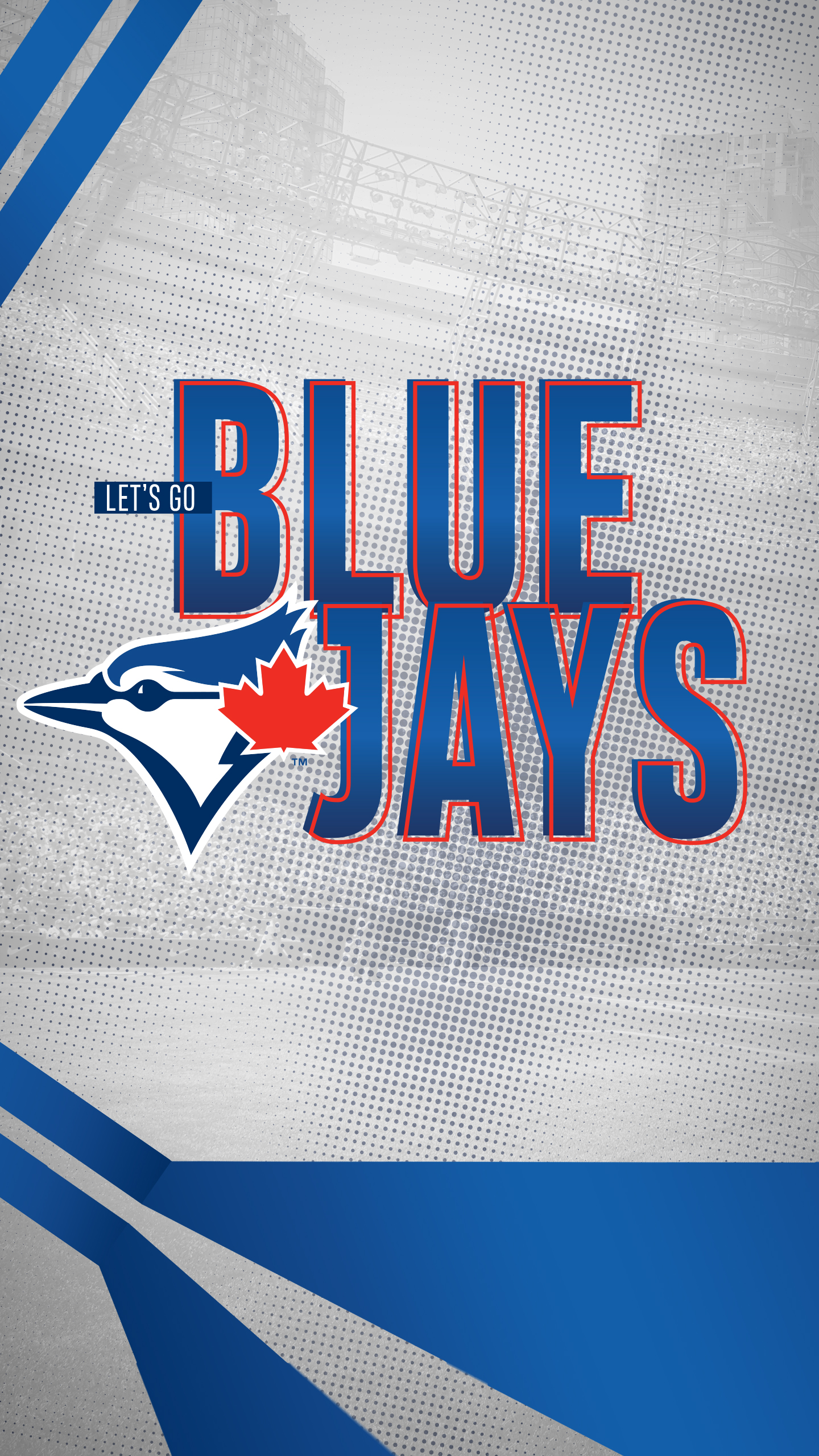 Let's Go Blue Jays Background - Toronto Blue Jays New , HD Wallpaper & Backgrounds