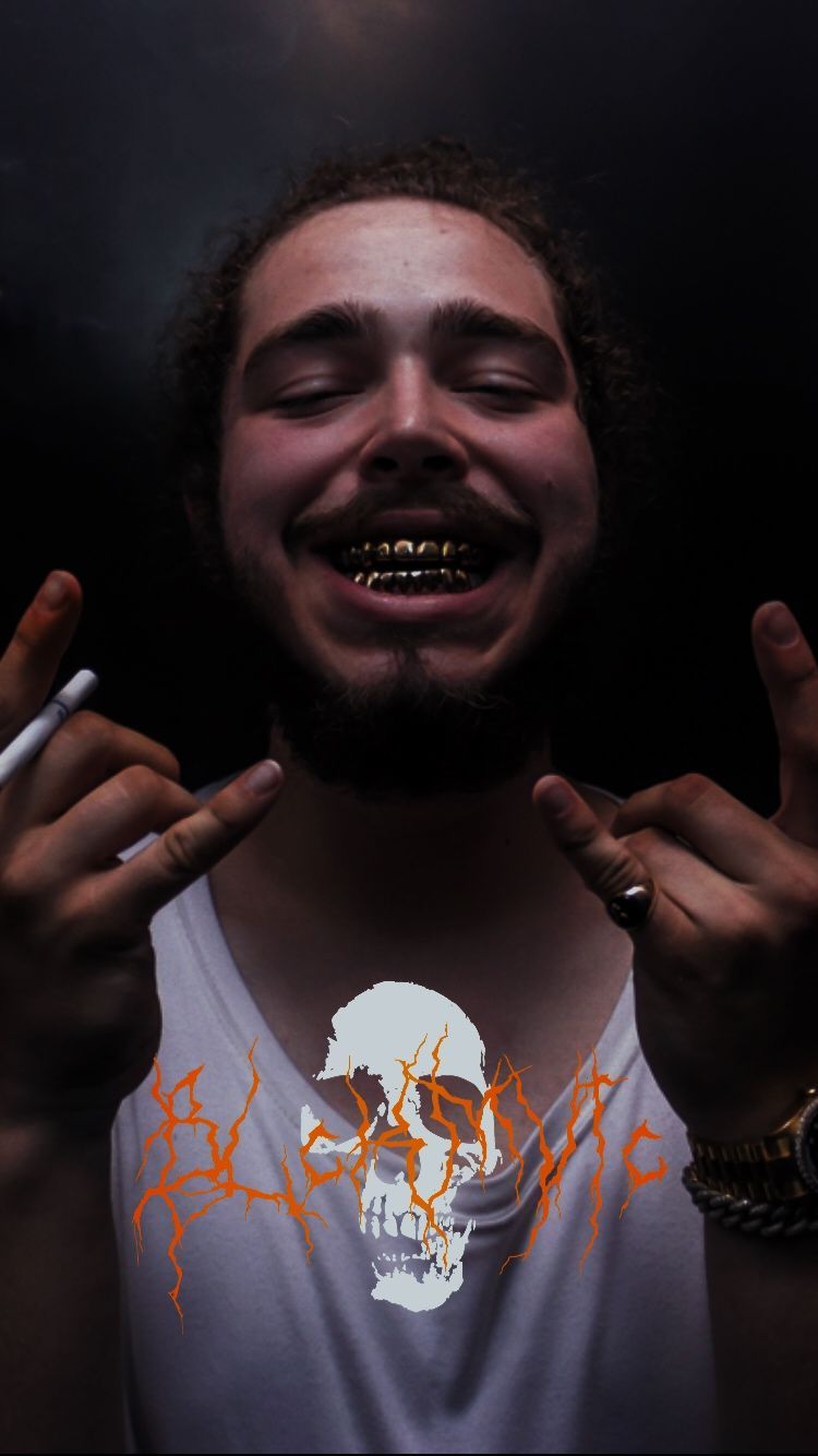 Post Malone Iphone Background , HD Wallpaper & Backgrounds