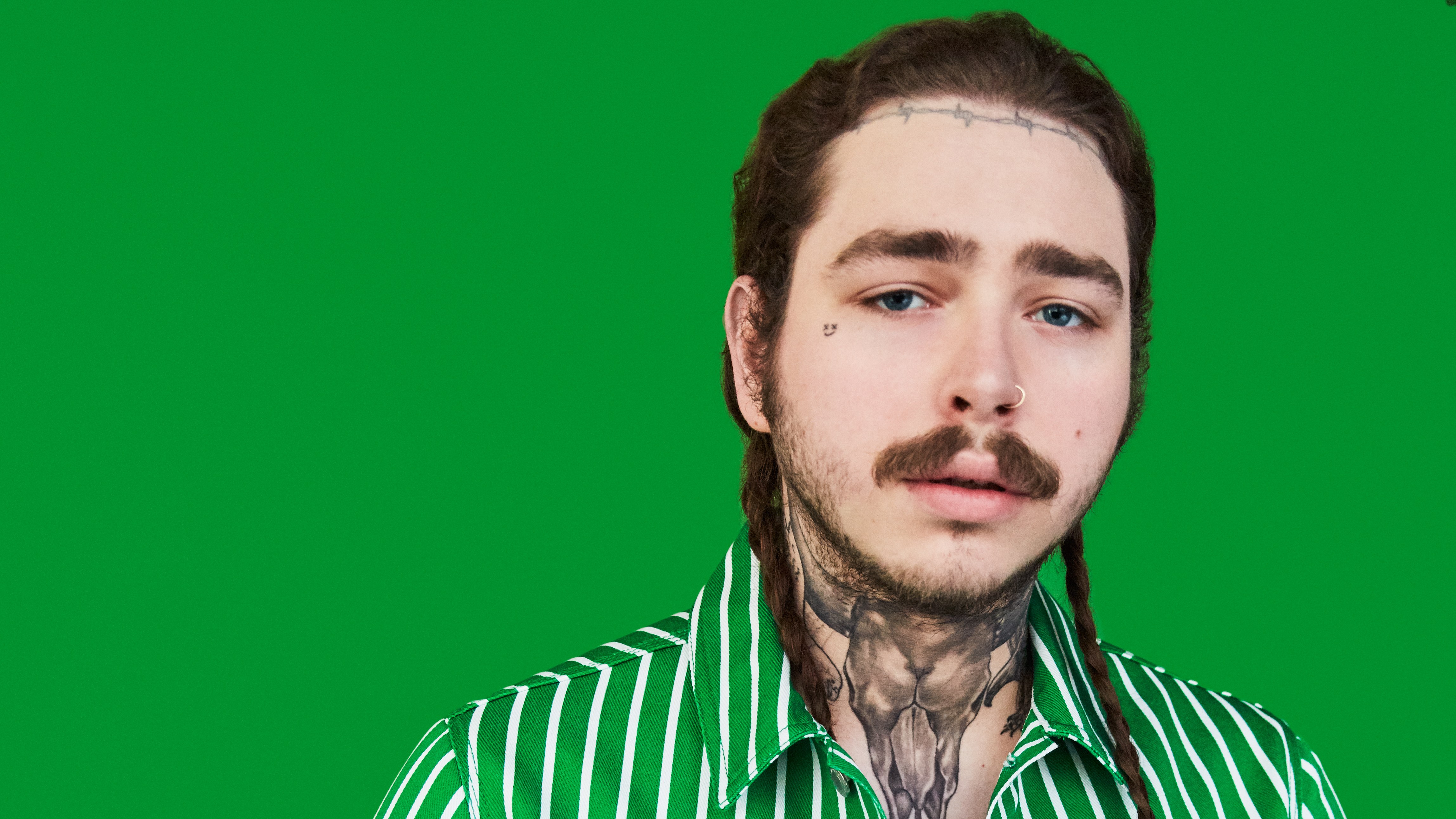 Post Malone Wallpapers - Post Malone Tattoos 2018 , HD Wallpaper & Backgrounds