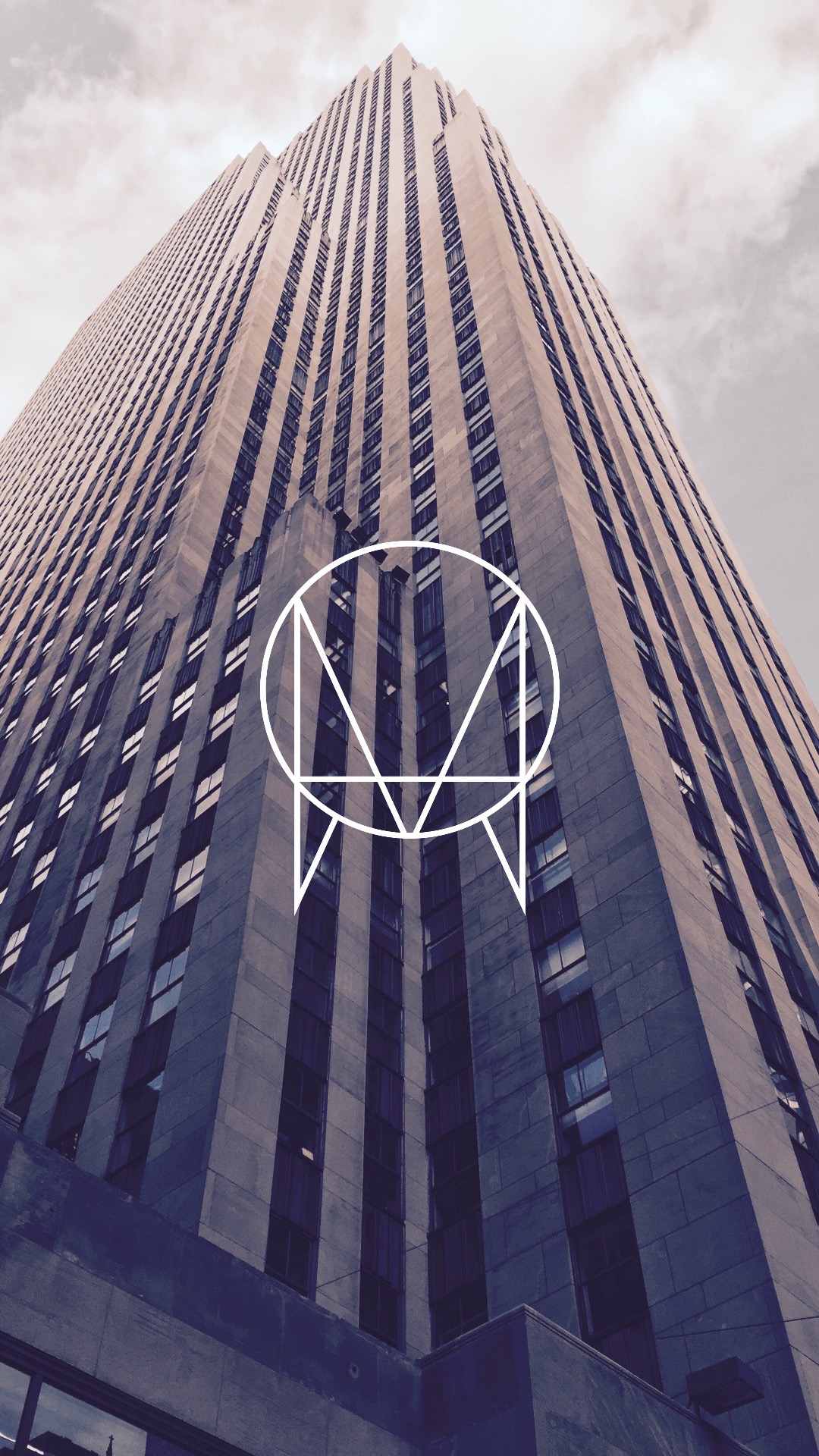 Owsla Phone Wallpaper With Picture I Took In Nyc - Ge Building , HD Wallpaper & Backgrounds