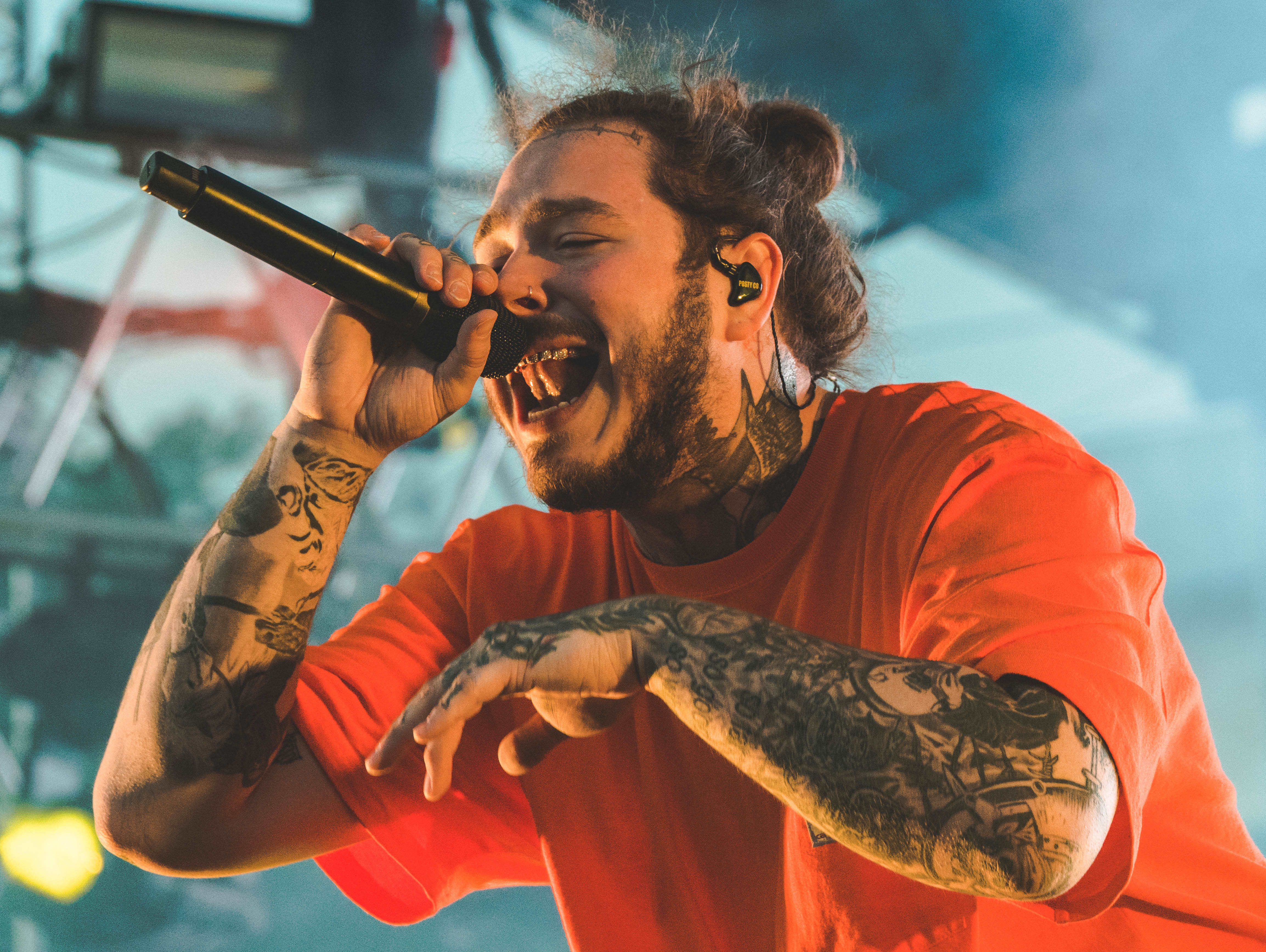 #post Malone, #music, #hd, #4k, #rapper - Post Malone 4k , HD Wallpaper & Backgrounds